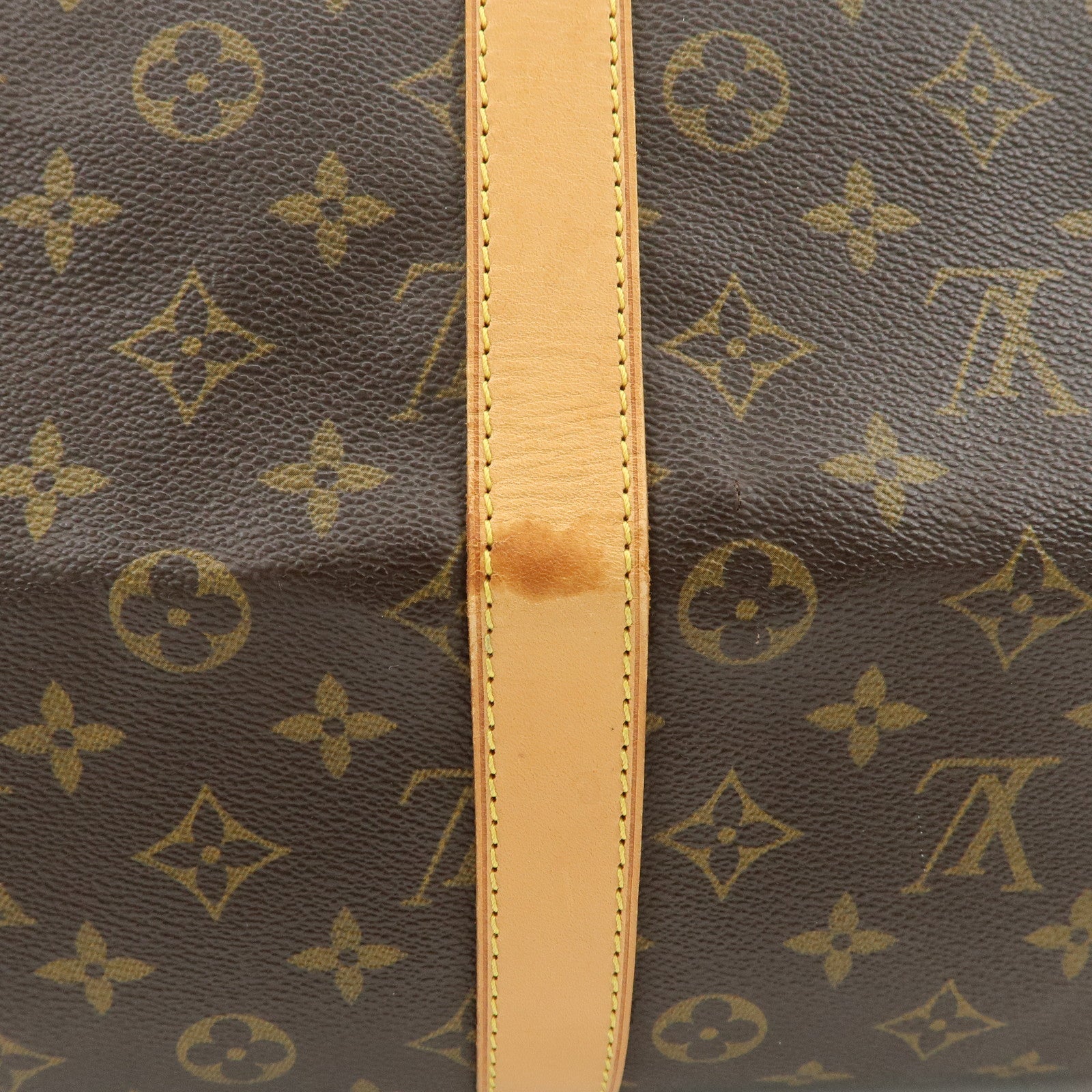 Louis Vuitton Monogram Keep All Bandouliere 55 Boston Bag M41414