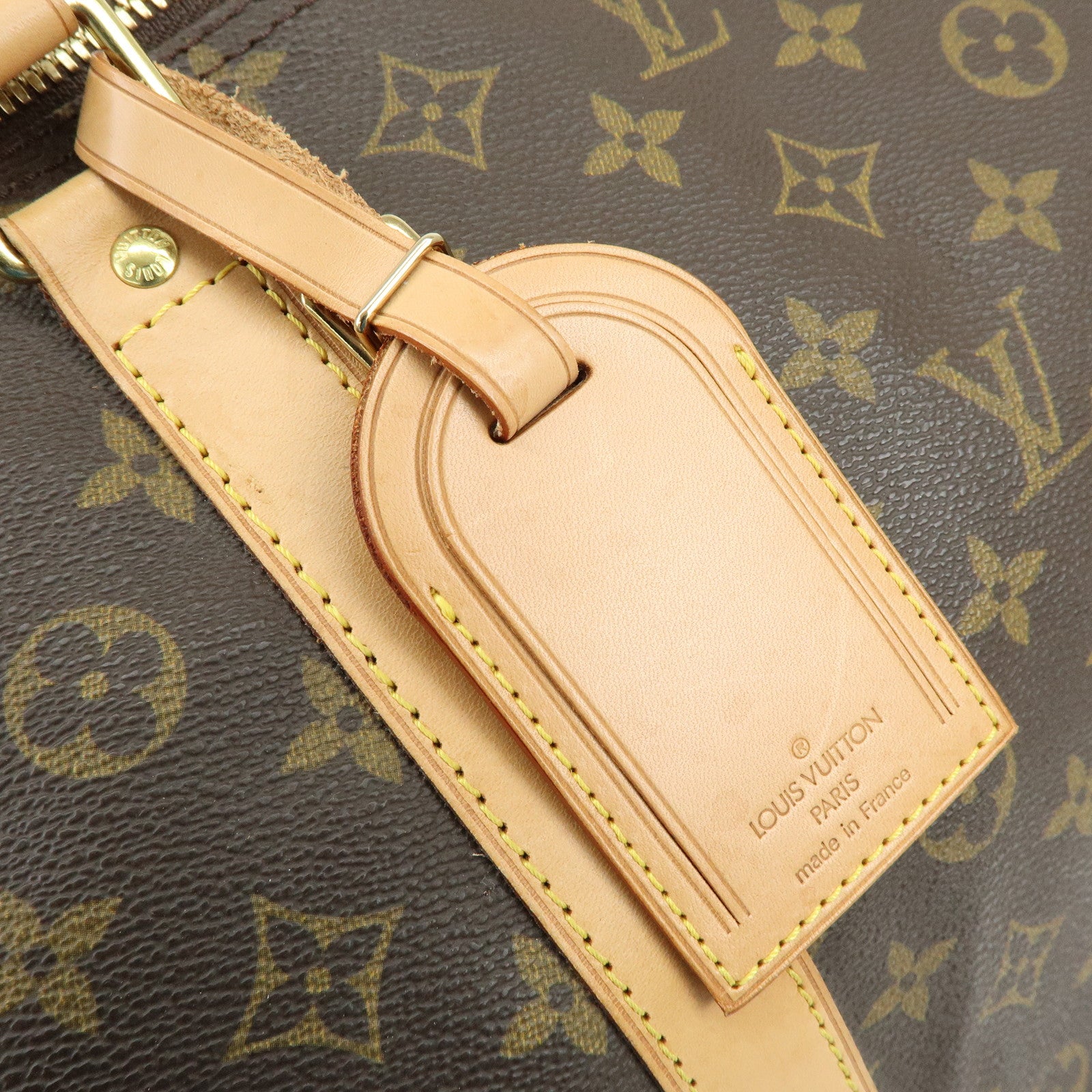 Louis Vuitton Monogram Keep All Bandouliere 60 Boston Bag M41412