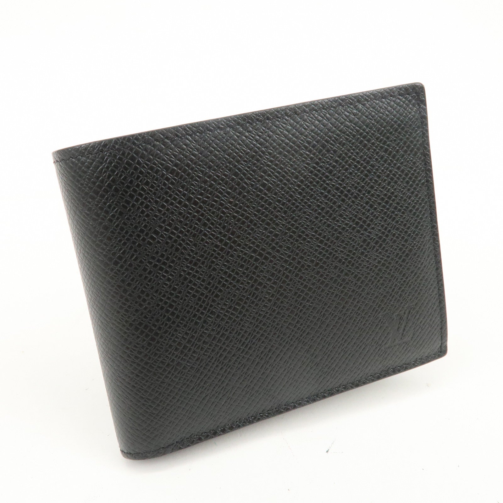 Louis Vuitton Taiga Portefeuille Marco NM Wallet Ardoise M30865