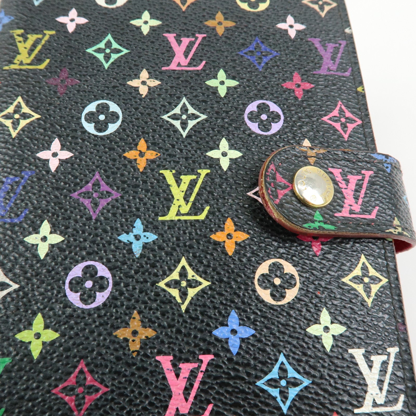 Louis Vuitton Monogram Multicolor Agenda PM Planner Cover R21076
