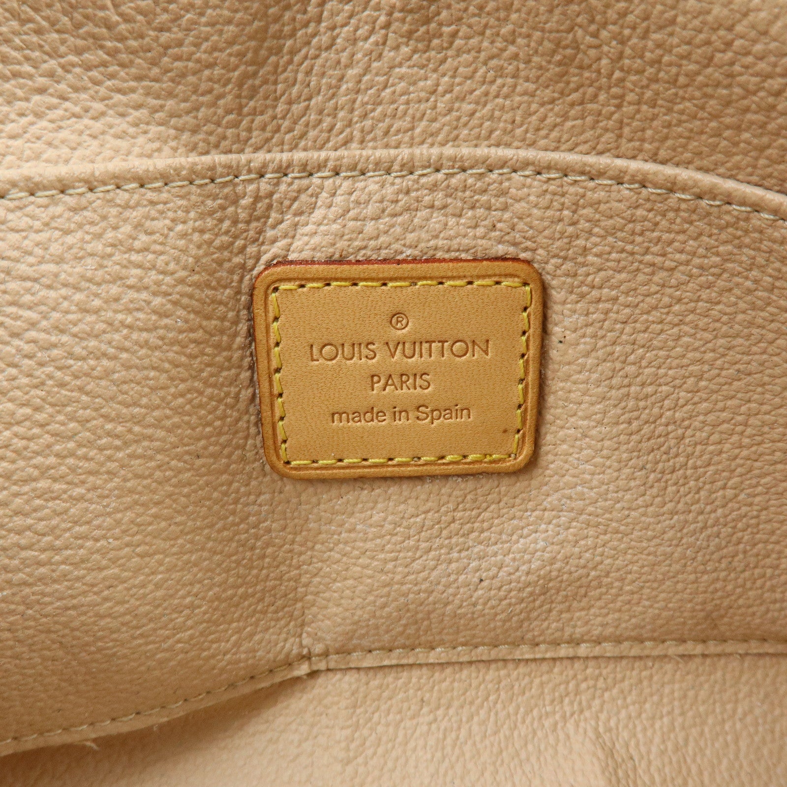Louis Vuitton Monogram Pochette Cosmetic PM Pouch Brown M47515