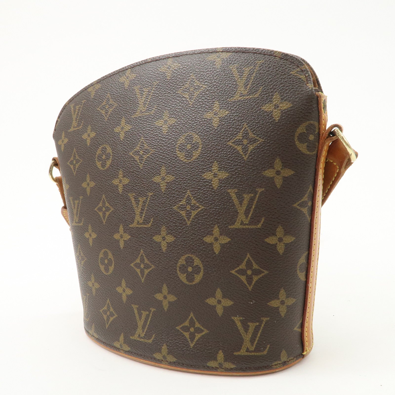 Louis Vuitton Drouot Monogram Cross Body Shoulder Bag M51290 Used