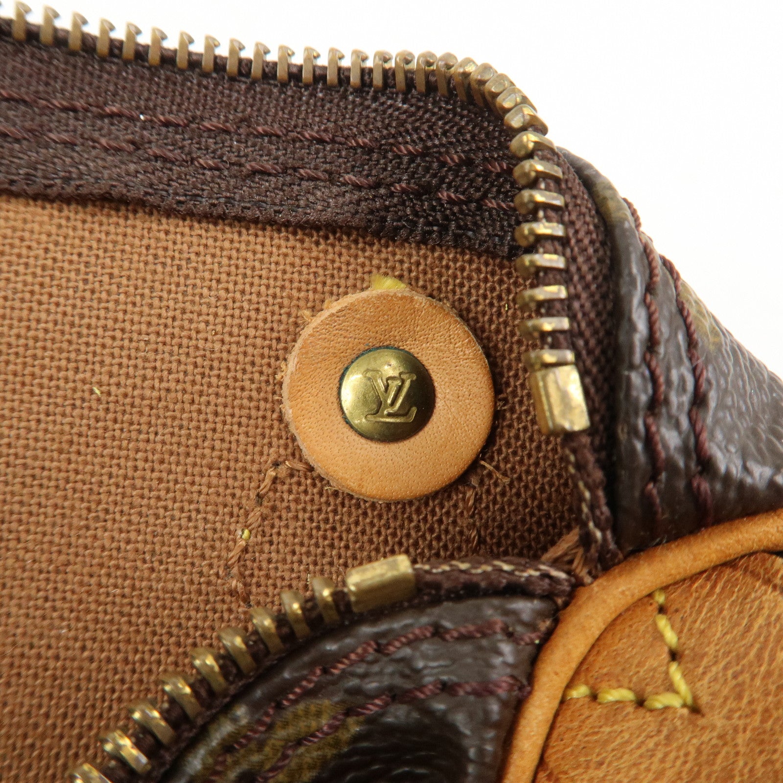 Louis Vuitton Monogram Canvas Mini Speedy Mini Boston Bag M41534