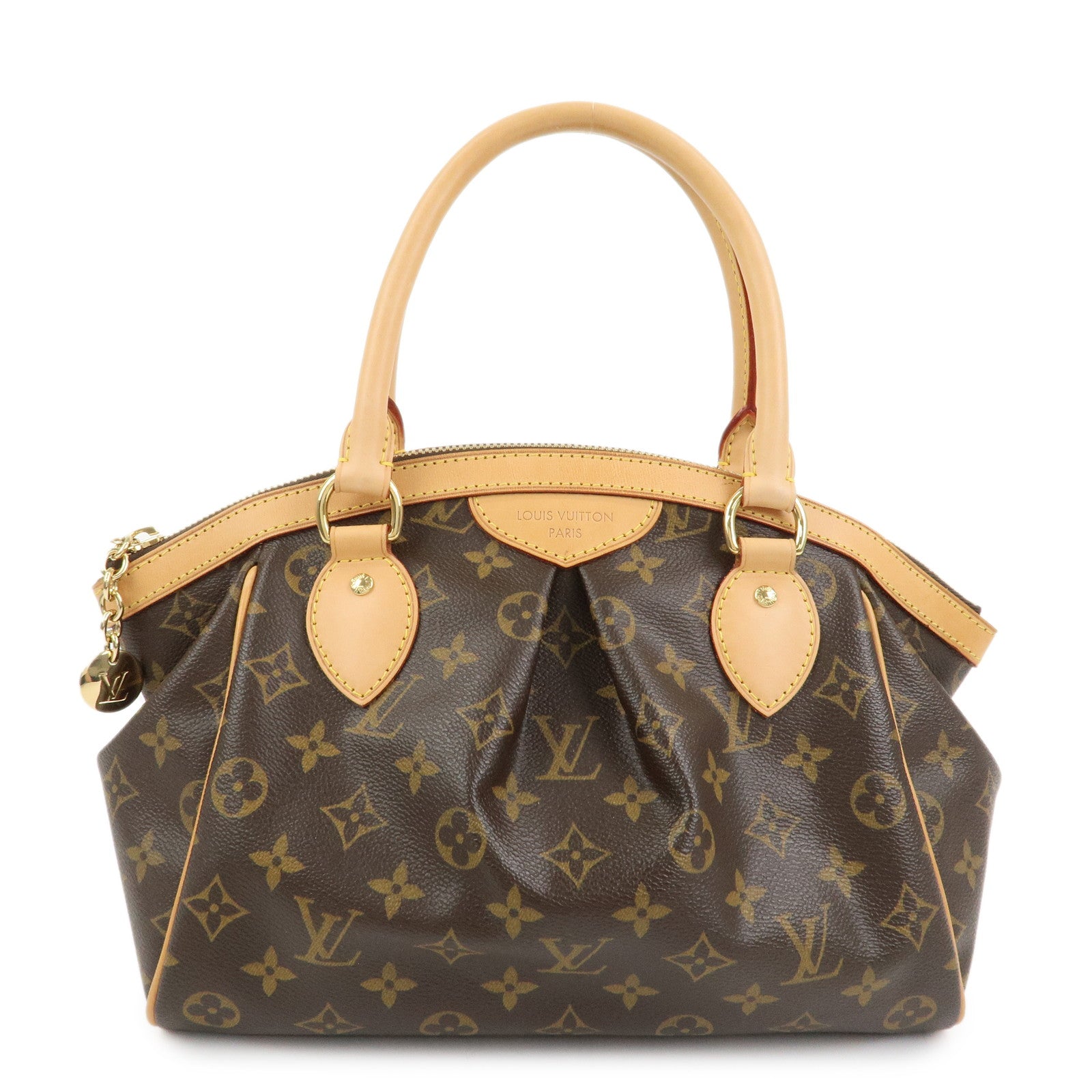 Louis Vuitton Monogram Tivoli PM Hand Bag Shoulder Bag Brown M40143