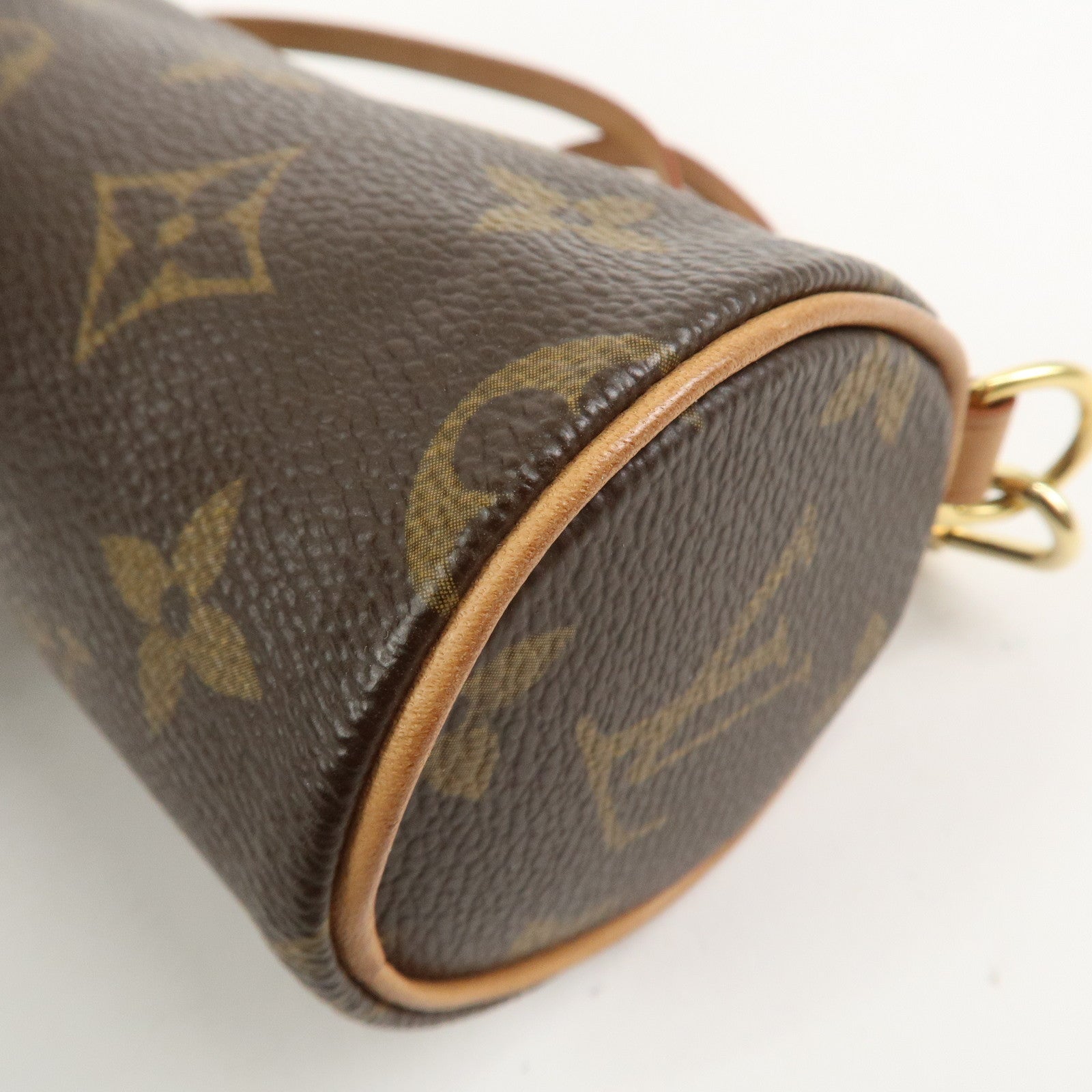 Louis Vuitton Monogram Mini Pouch for Papillon Bag Brown