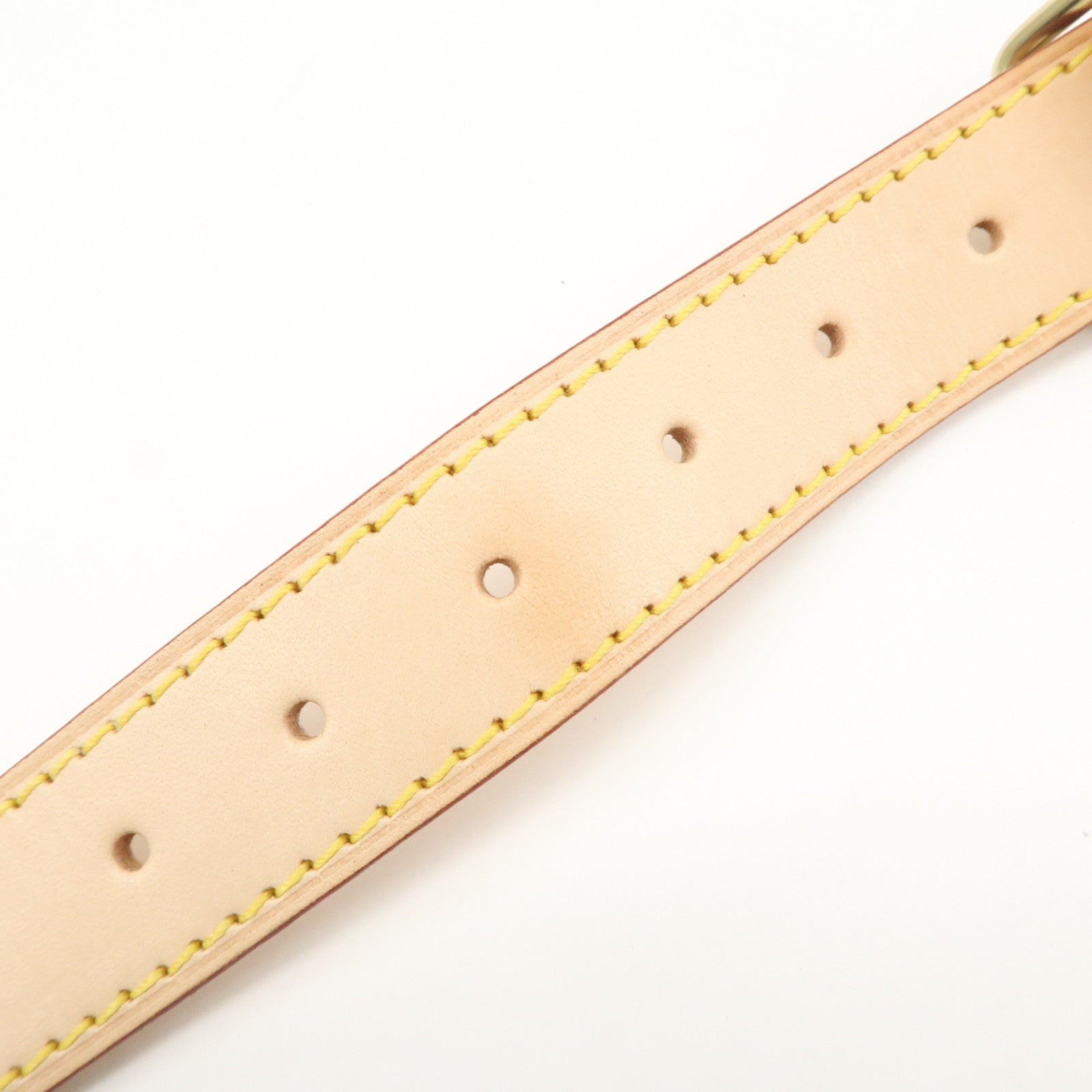 Louis Vuitton Nume Leather Shoulder Strap for Kee All 120cm Natural Used