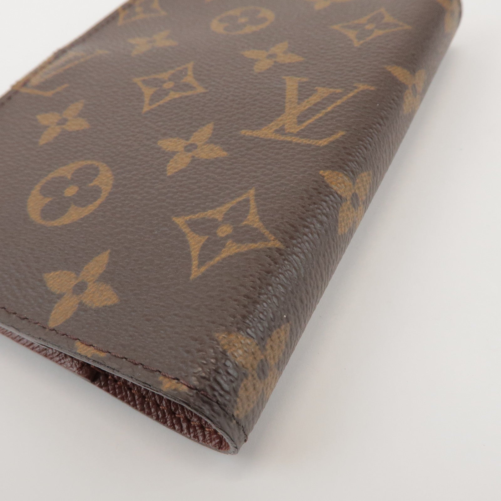 Louis Vuitton Monogram Agenda PM Planner Cover Brown R20005