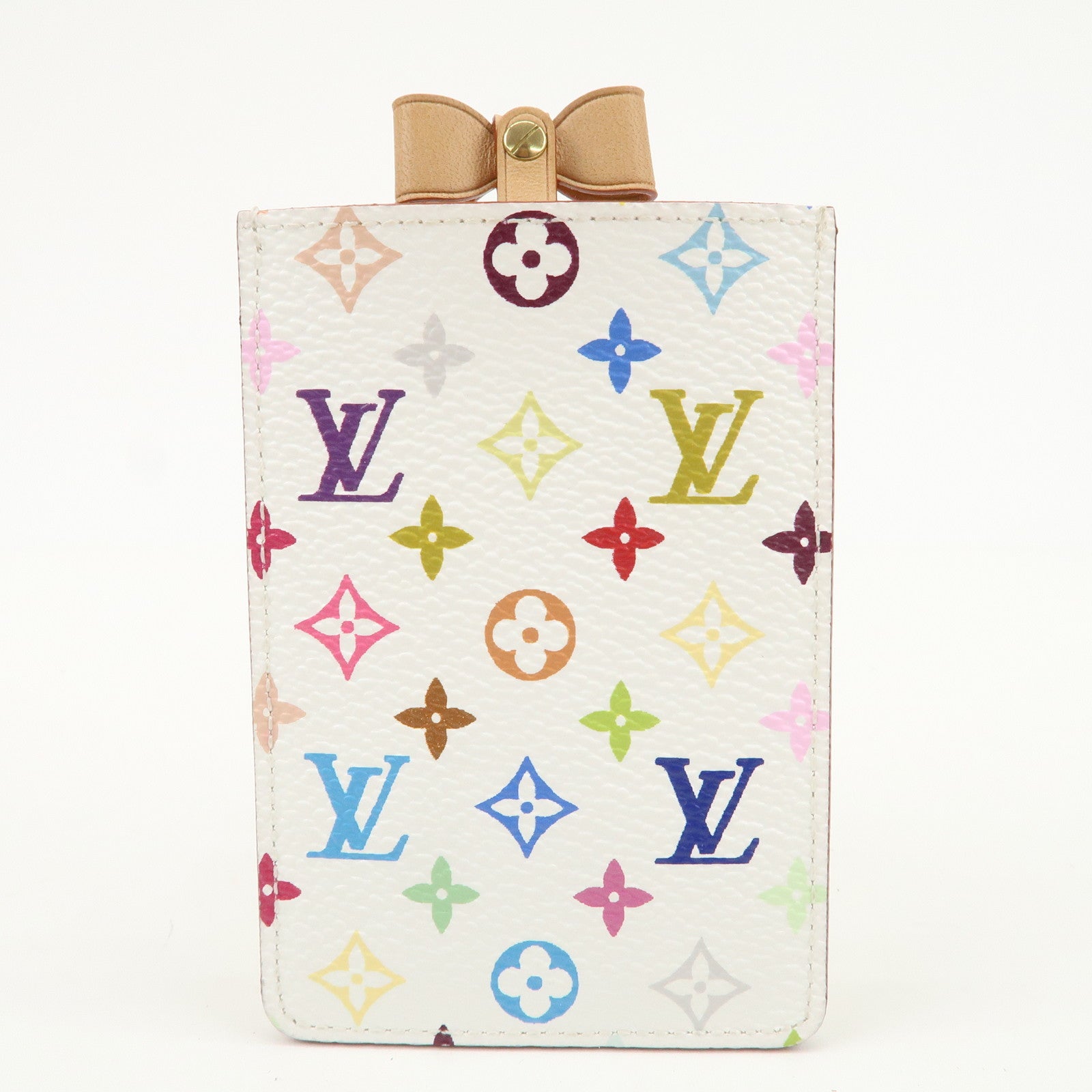 Louis Vuitton Monogram Etui Miroir Multicolor Blanc M92651