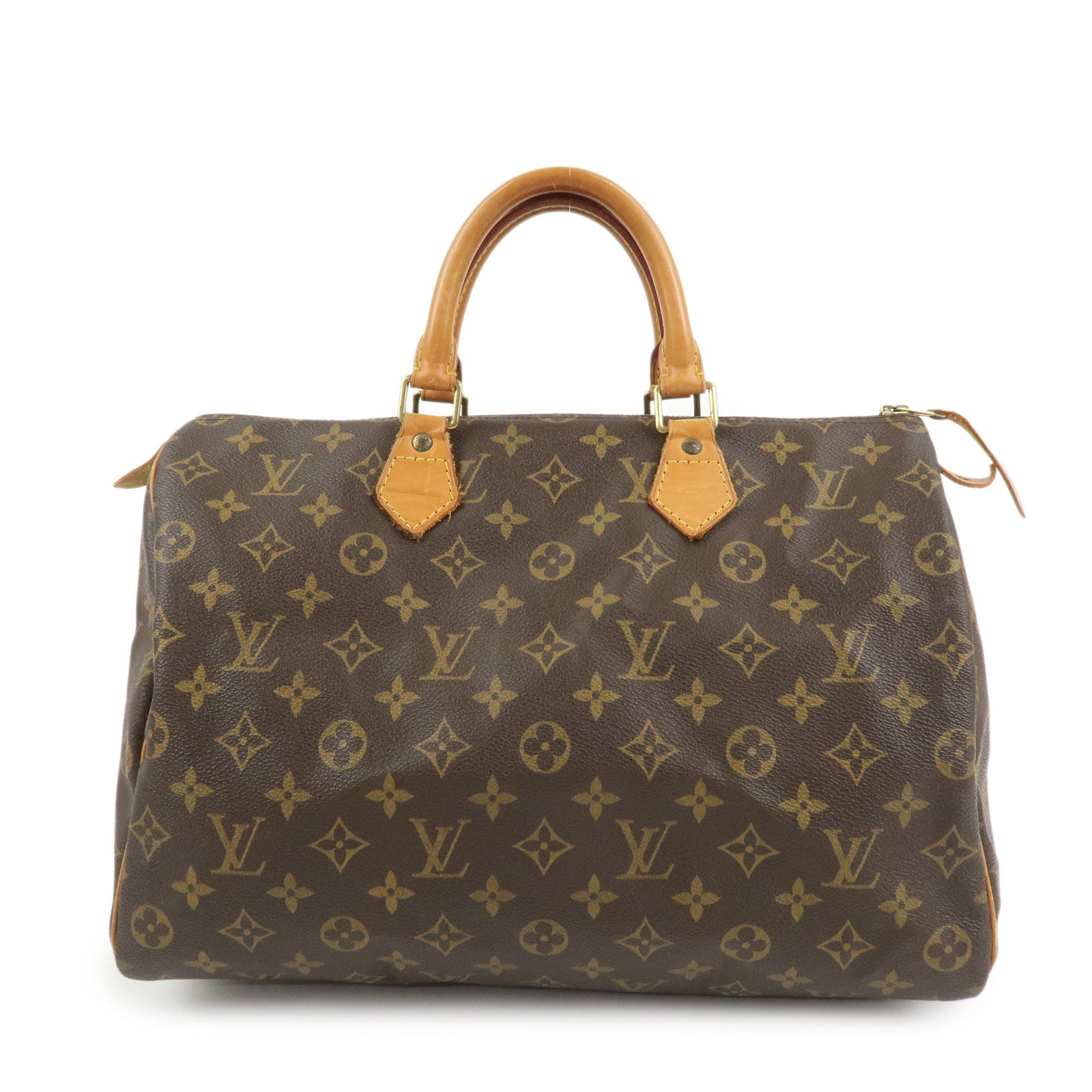 Louis Vuitton Monogram Speedy 35 Boston Bag Hand Bag M41524