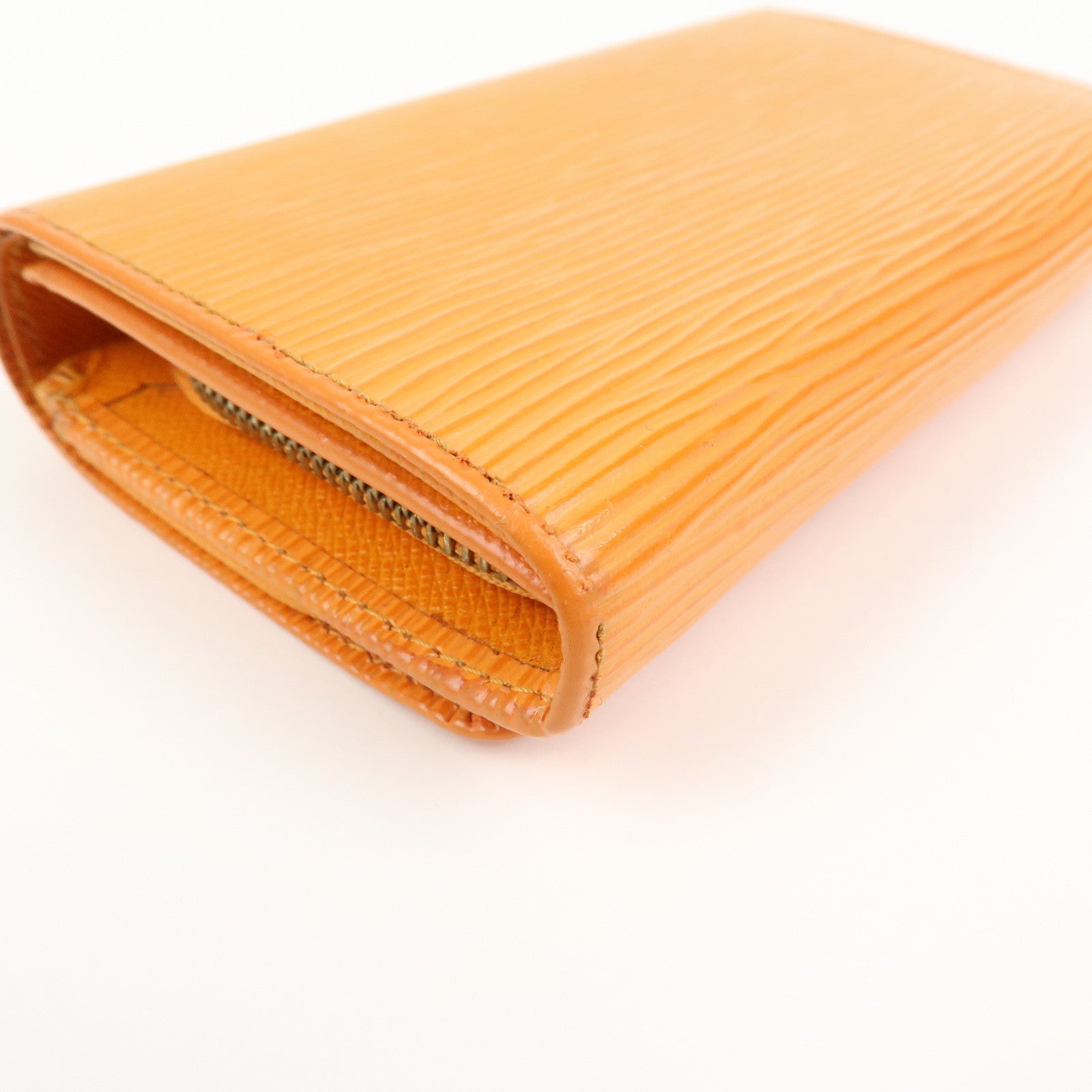 Louis Vuitton Epi Leather Porte Monnaie Billet Tresor Wallet M6350H