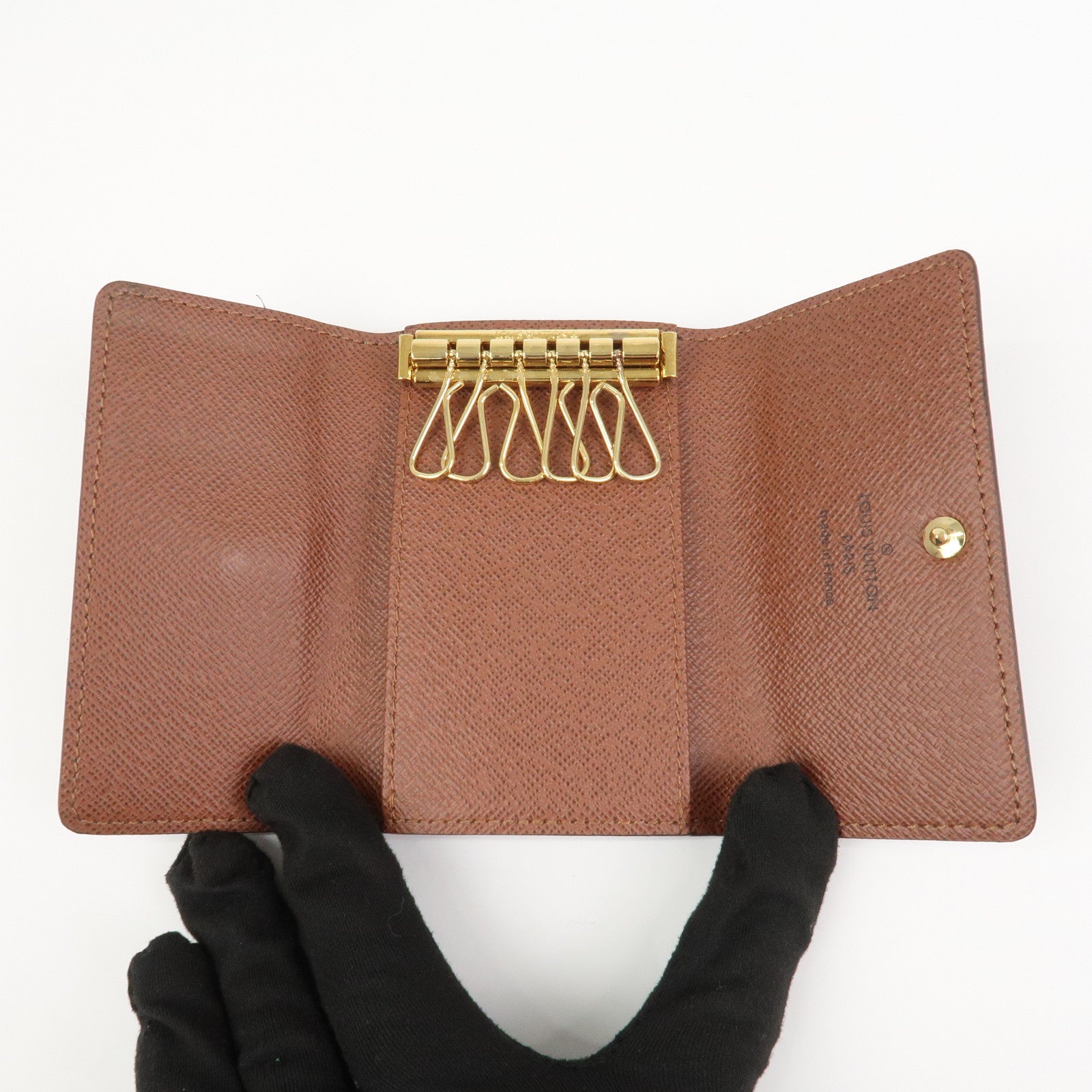Louis Vuitton Monogram Multicles 6 Key Case Key Holder Brown M62630