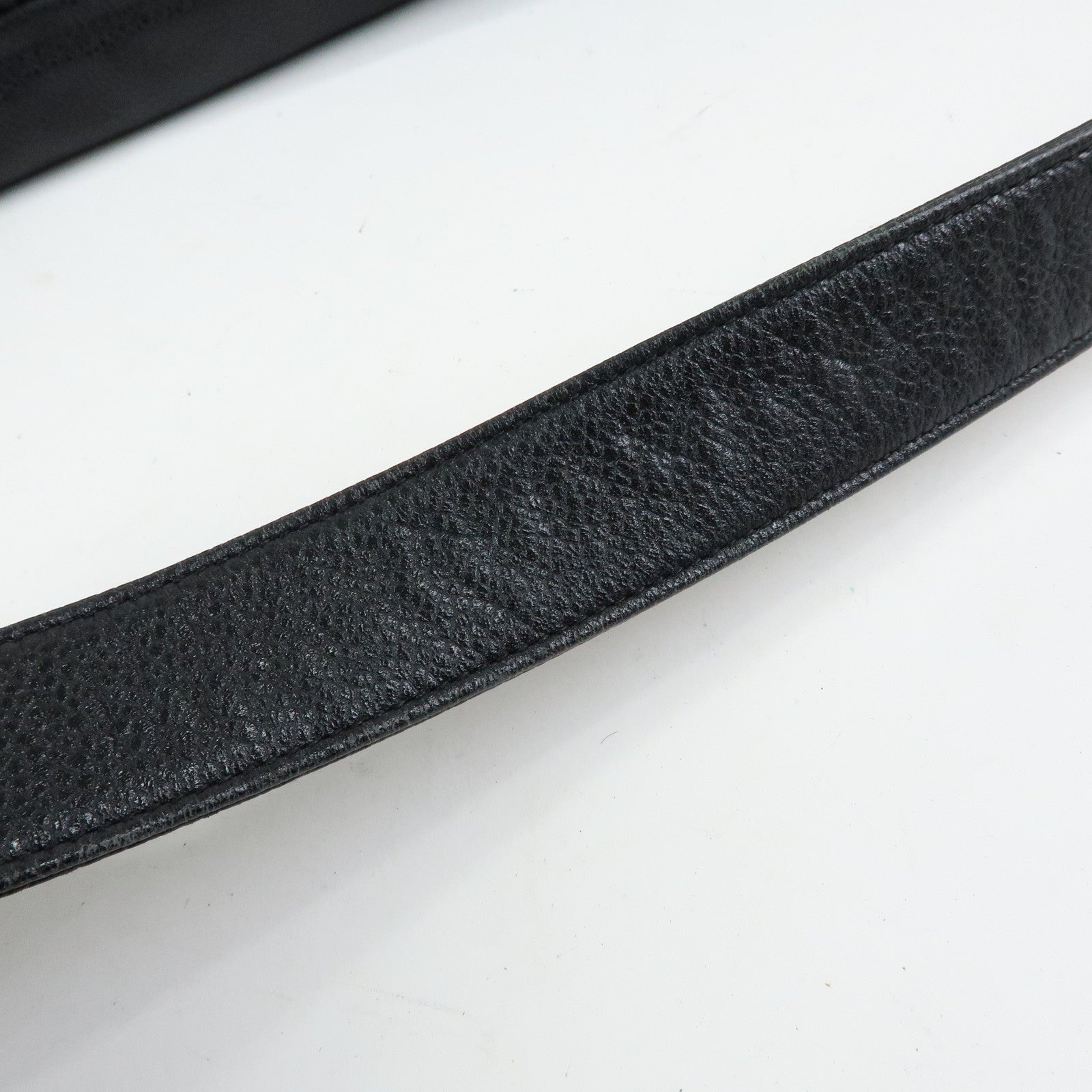 CHANEL Large COCO Mark Cavairskin Shoulder Bag Black