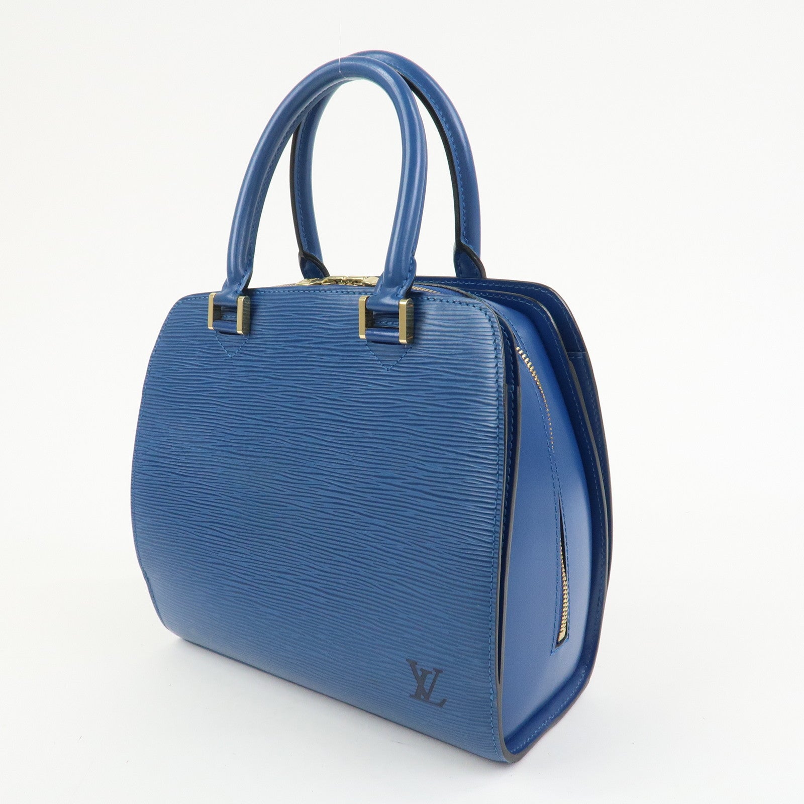 Louis Vuitton Epi Pont Neuf Hand Bag Toledo Blue M52055
