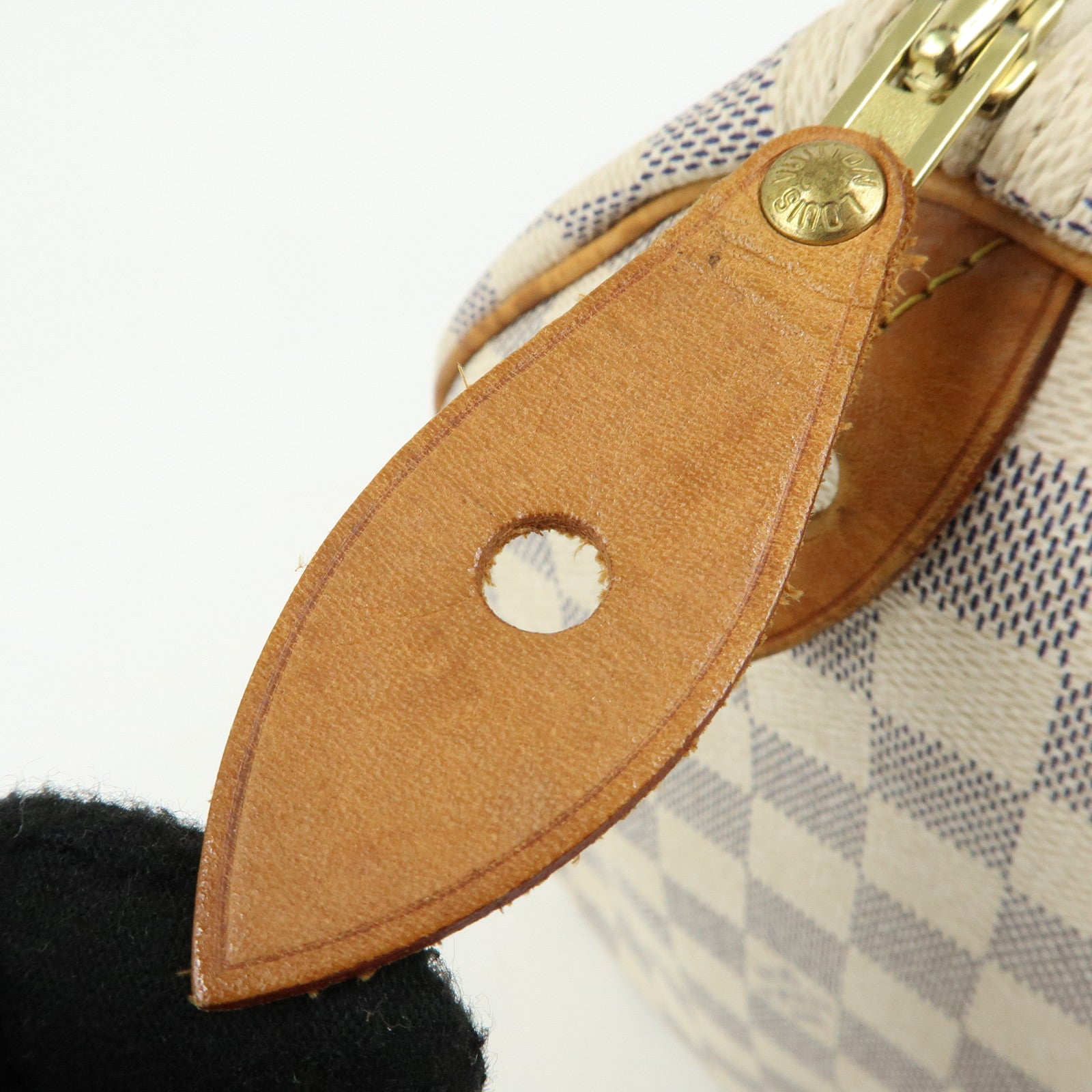 Louis Vuitton Damier Azur Speedy 35 Boston Bag Hand Bag N41535