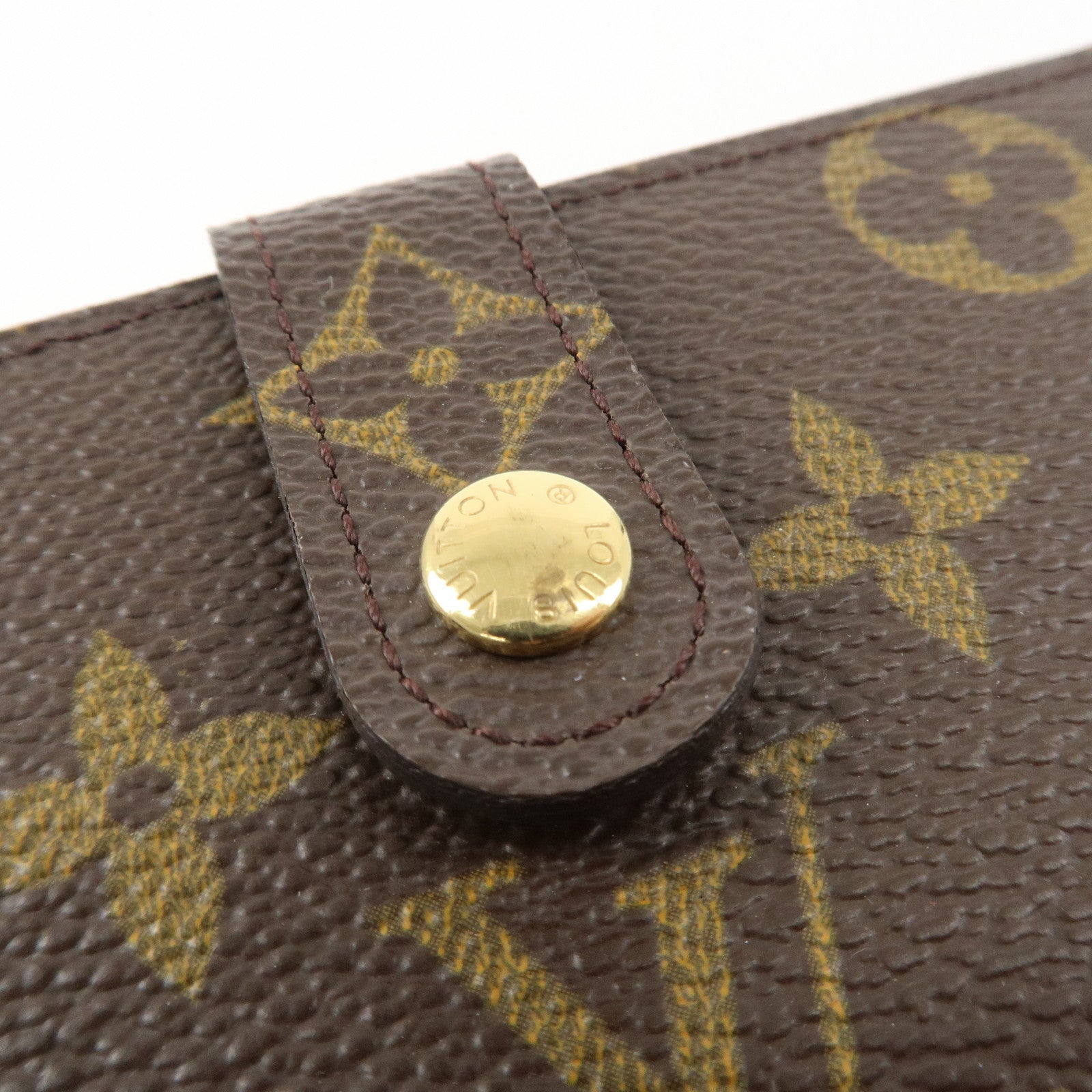 Louis Vuitton Monogram Porte Monnaie Billets Viennois Wallet M61663 Used