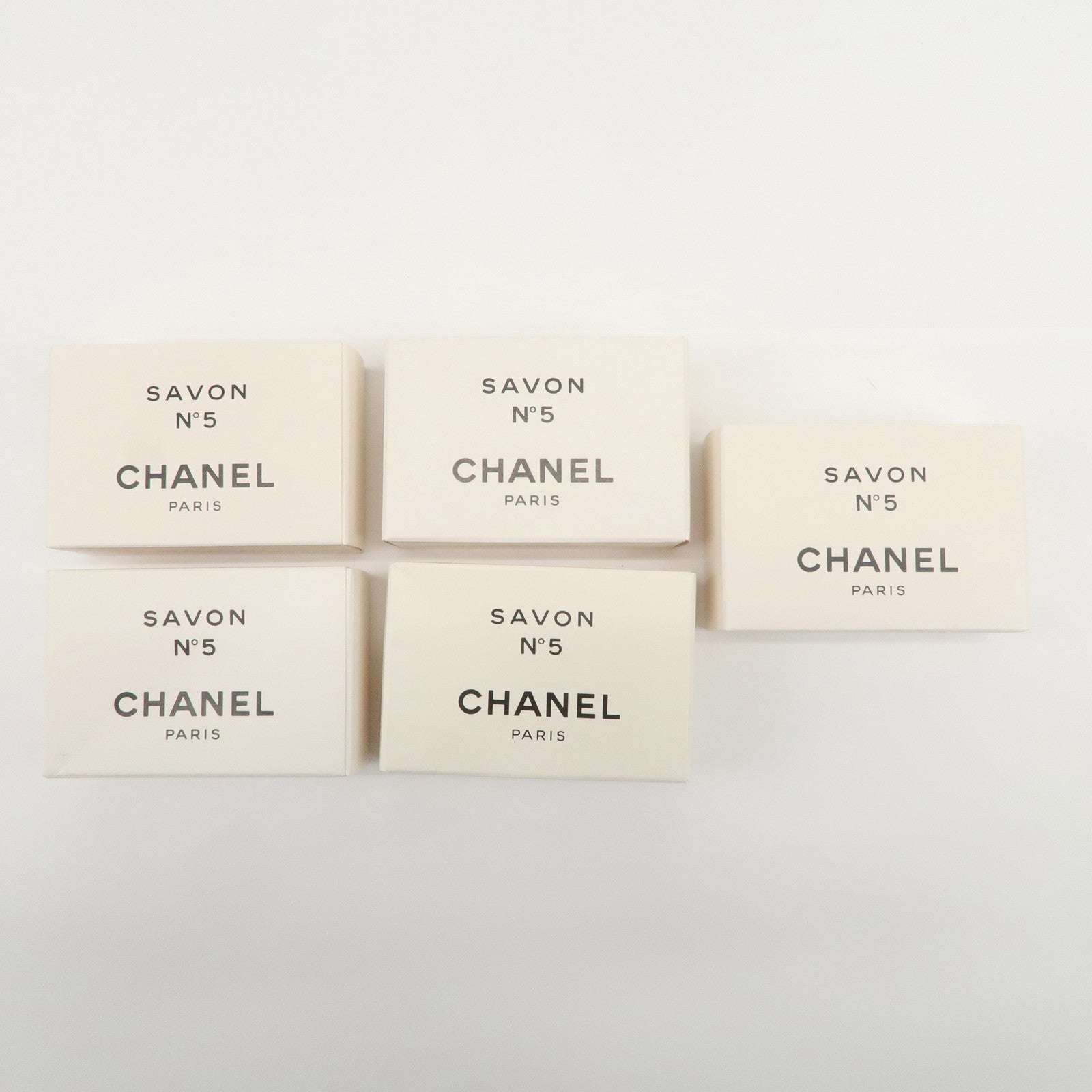 CHANEL COCO Mark Set of 5 Savon No 5 Bar Soap