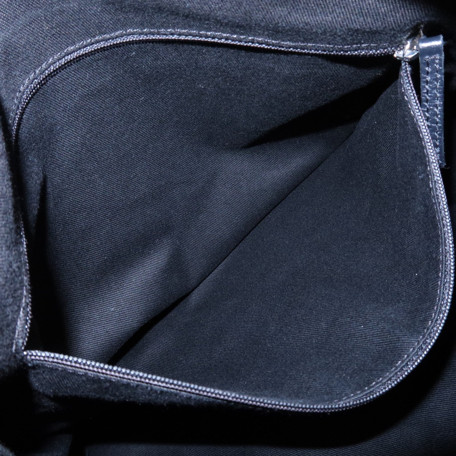 CHANEL Paris New York COCO Mark Nylon Leather Tote Bag Black A33100