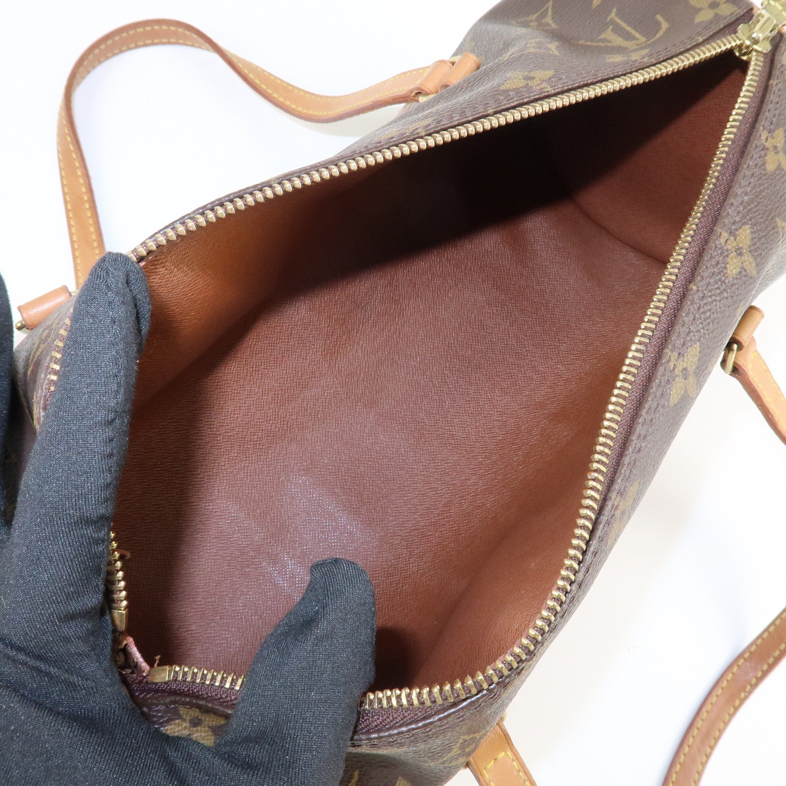 Louis Vuitton Monogram Papillon 30 Hand Bag New Style M51385 Used