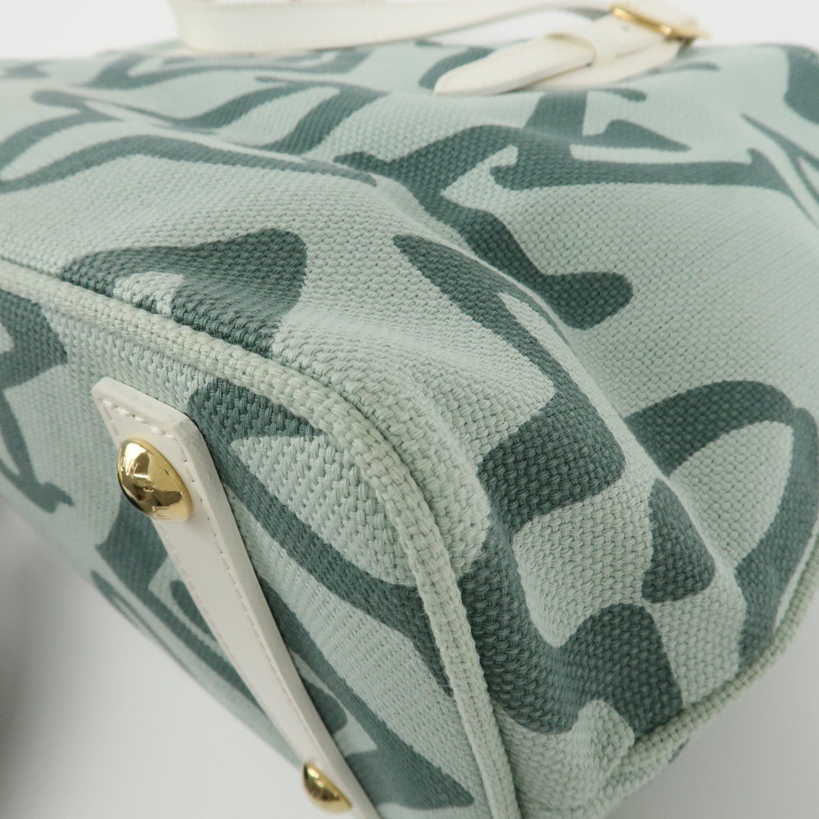 Louis Vuitton Cruise Line Tahitienne PM Shoulder Bag Green M95678 Used