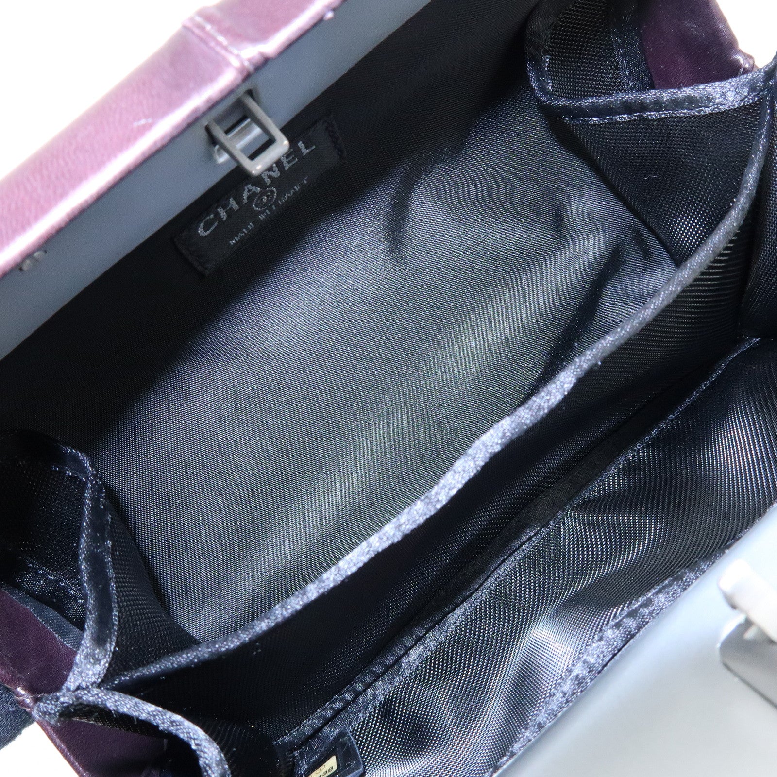 CHANEL Leather Hip Bag Shoulder Bag Crossbody Bag Brown