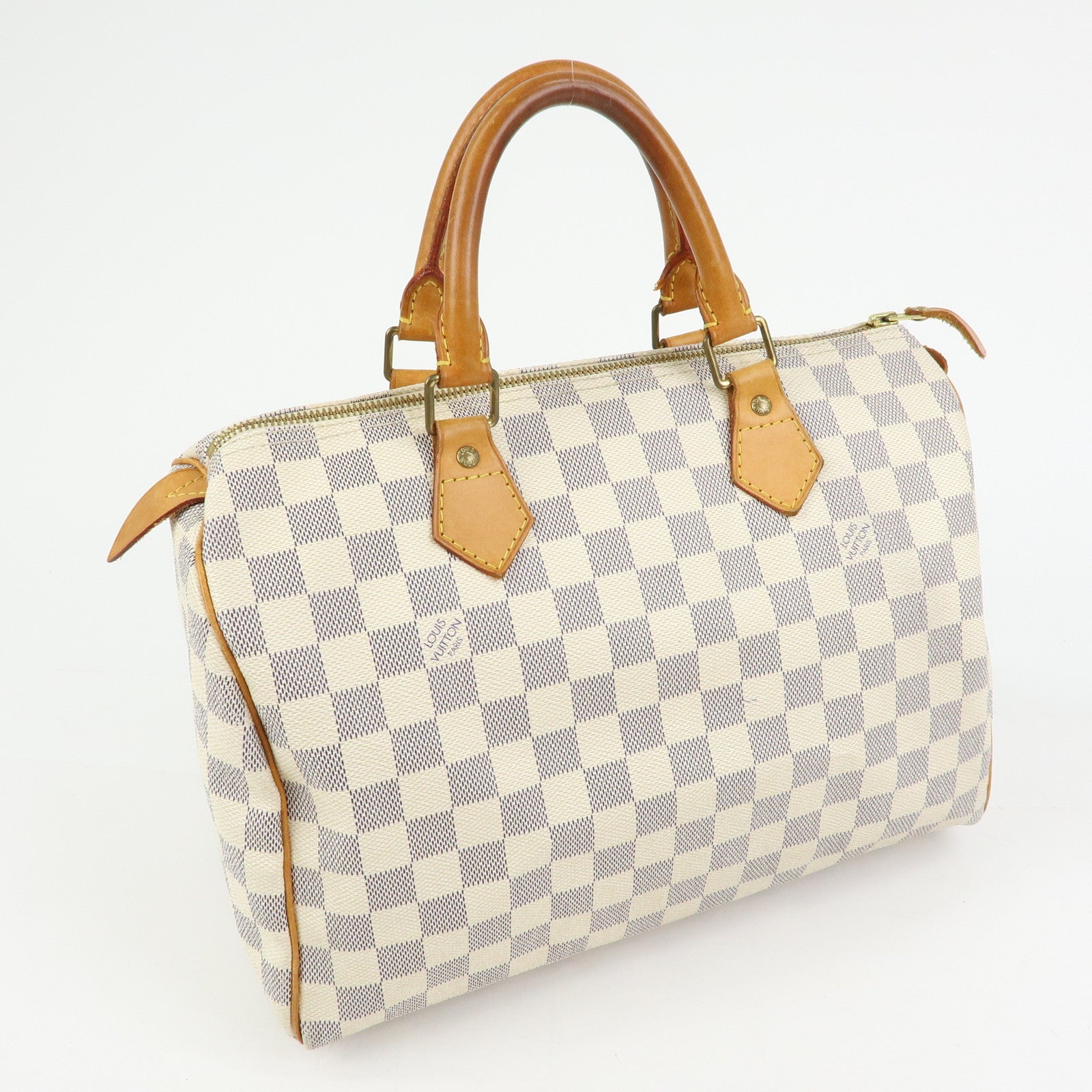 Louis Vuitton Damier Azur Speedy 30 Boston Bag Hand Bag N41370