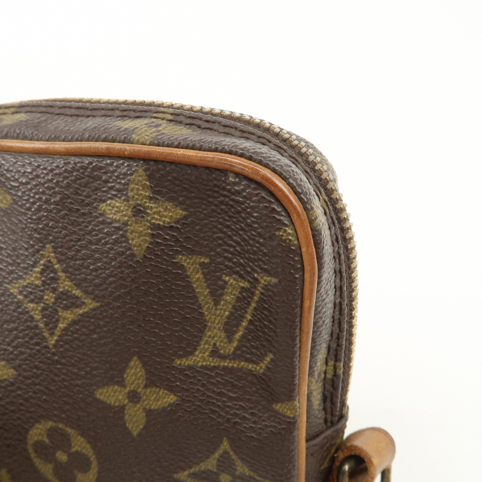 Louis Vuitton Monogram Mini Danube Shoulder Bag Brown M45268