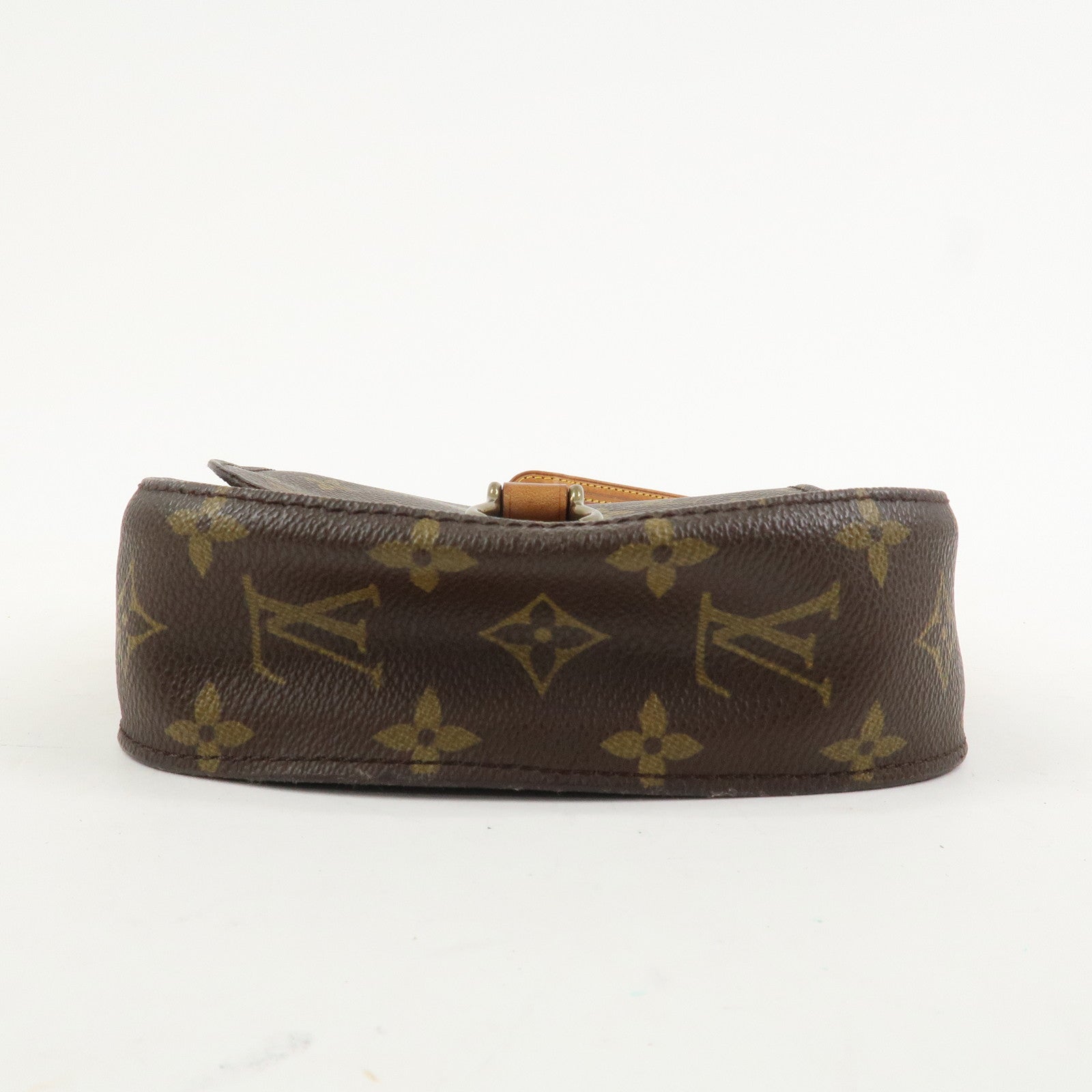 Louis Vuitton Monogram Saint Cloud MM Shoulder Bag Brown M51243