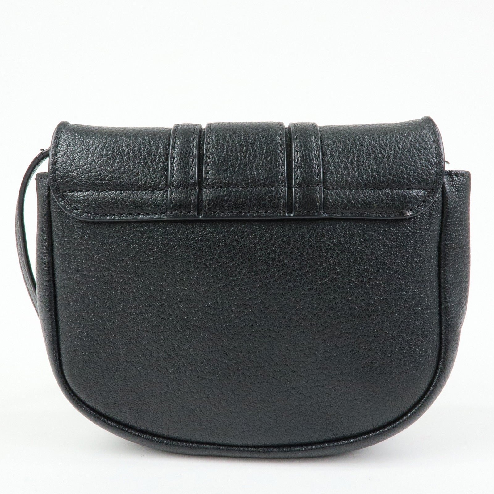 Chloe See By Chloe Hana Leather Shoulder Crossbody Bag Black