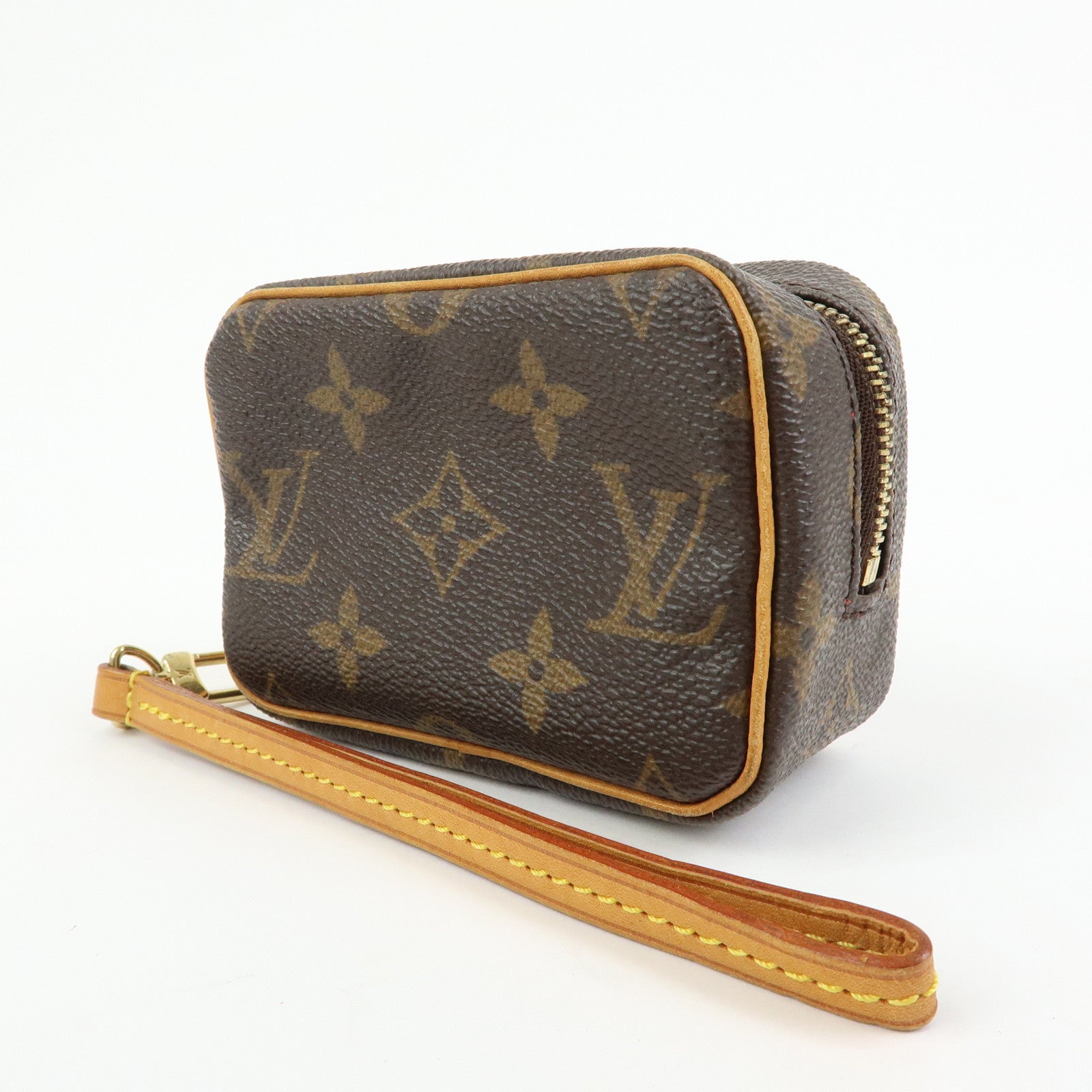 Louis Vuitton Monogram Trousses Wapity Mini Pouch Brown M58030