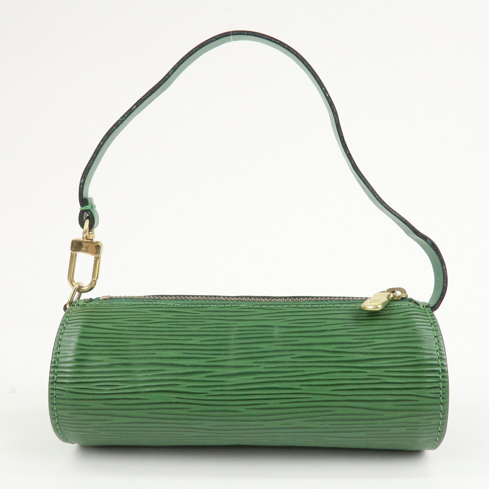 Louis Vuitton Epi Mini Pouch For Soufflot Hand Bag Borneo Green