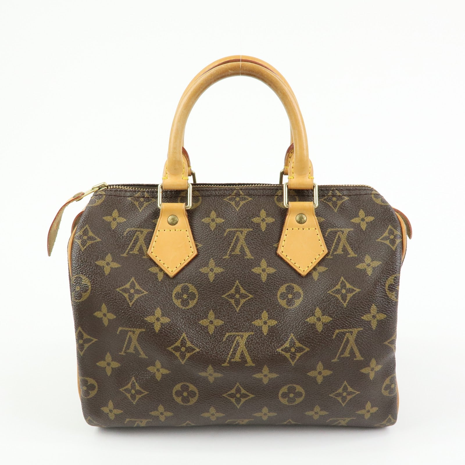 Louis Vuitton Monogram Speedy 25 Boston Bag Hand Bag Brown M41528