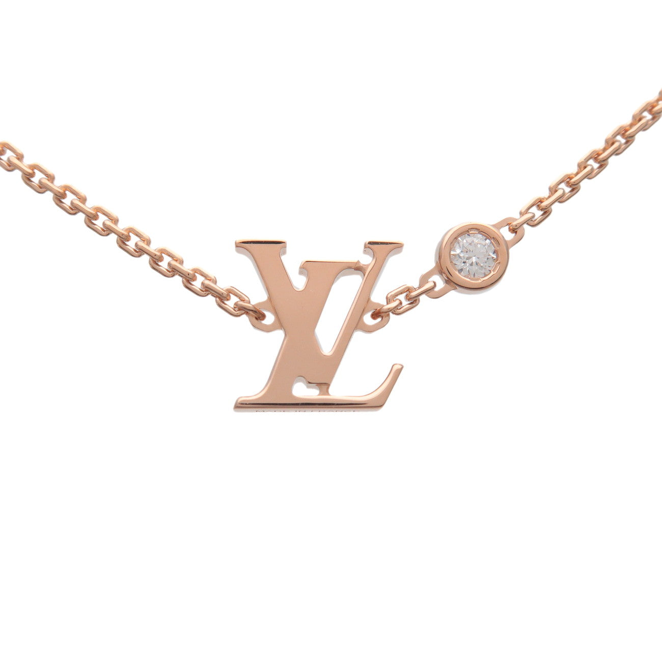 Louis Vuitton Pandantiff Idylle Blossom 1P Diamond Necklace Q93655