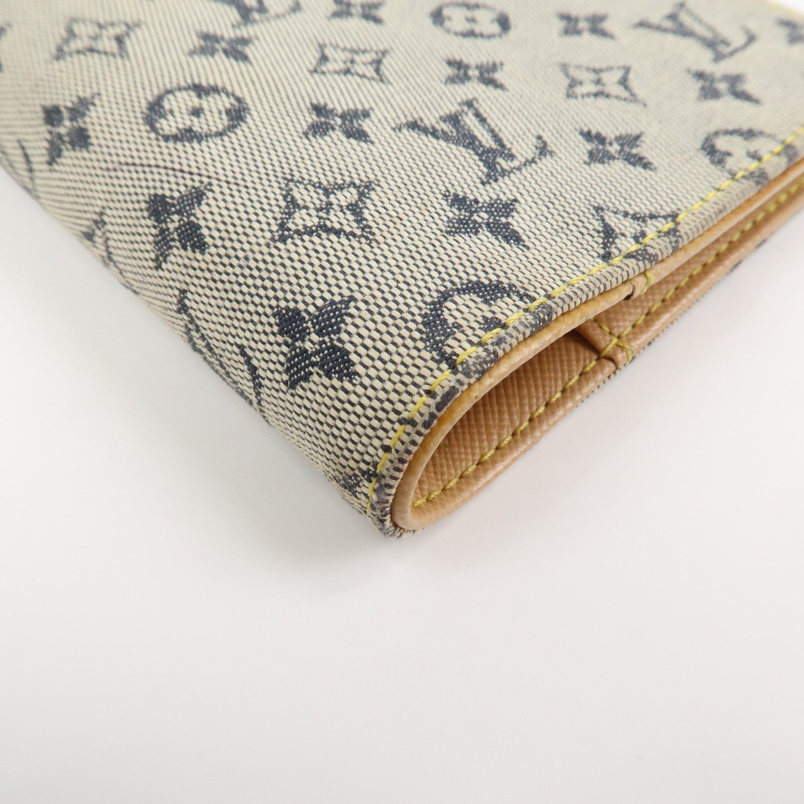 Louis Vuitton Monogram Mini Agenda PM Planner Cover Blue R20905