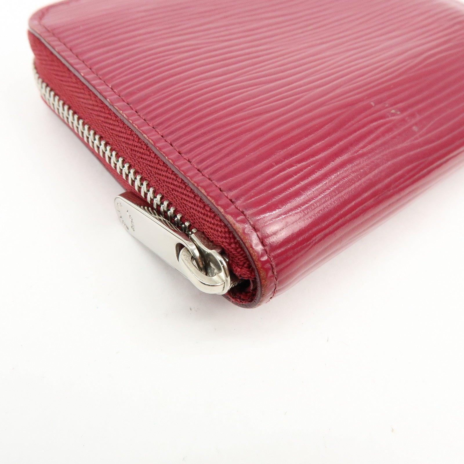 Louis Vuitton Epi Zippy Coin Purse Coin Case Fuchsia M60383