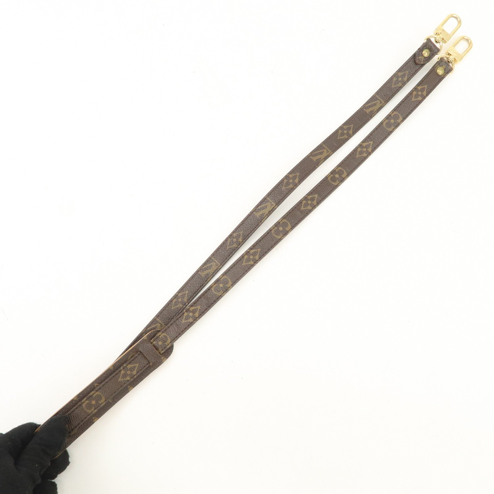 Louis Vuitton Monogram Canvas Shoulder Strap 120cm Brown J75010 Used