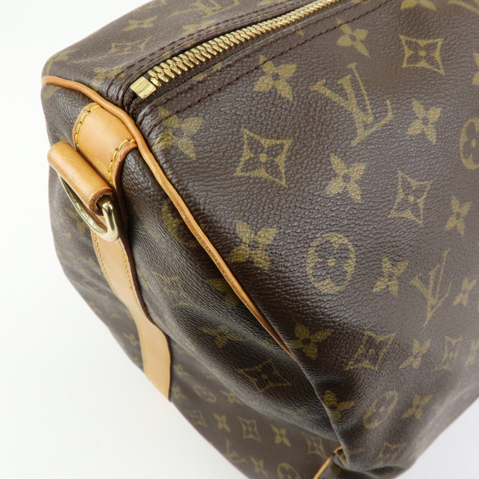Louis Vuitton Monogram Keep All Bandouliere 60 Boston Bag M41412