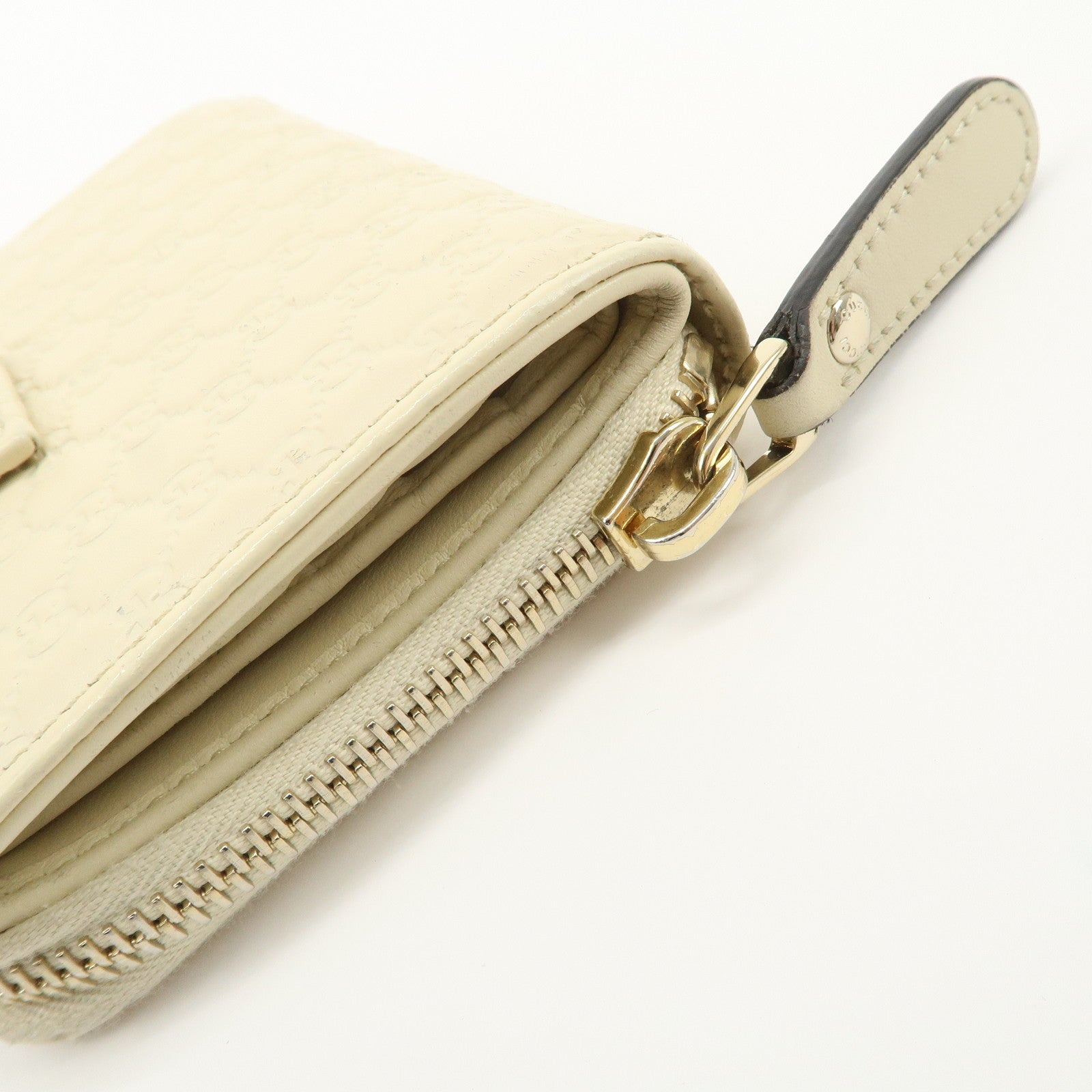 GUCCI Micro Guccissima Signature Bi-Fold Compact Wallet 449395