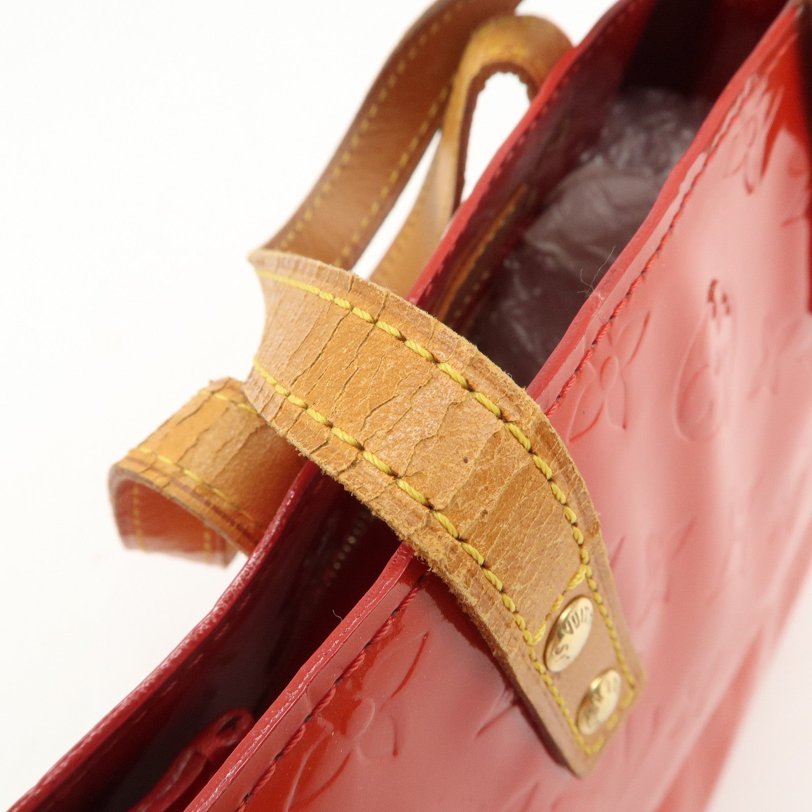 Louis Vuitton Monogram Vernis Set Of 2 Hand Bag M91088/M91220