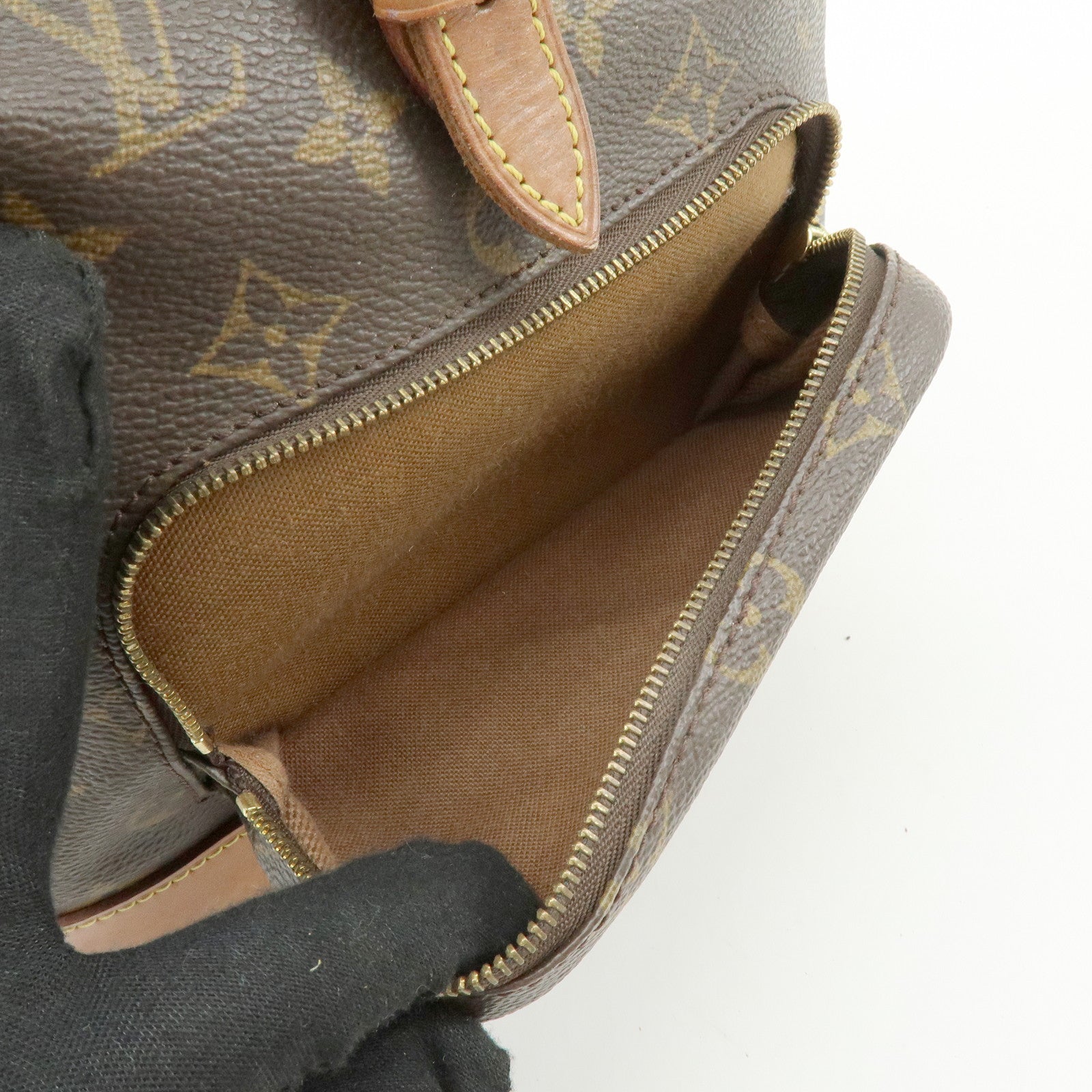 Louis Vuitton Monogram Montsouris MM Backpack Brown M51136