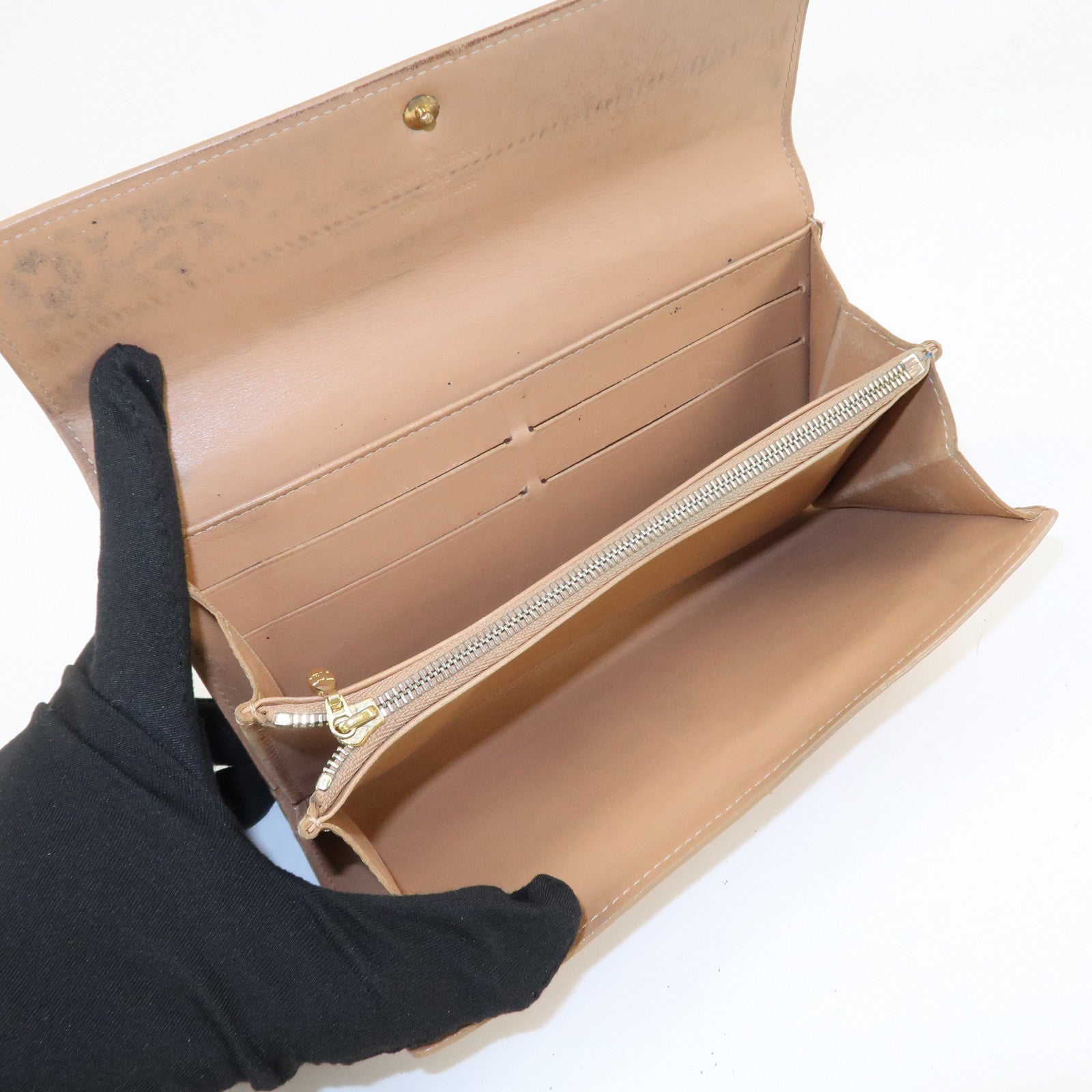 Louis Vuitton Set of 4 Leather Long Wallet M63712 N63010 M63572 M91380 Used