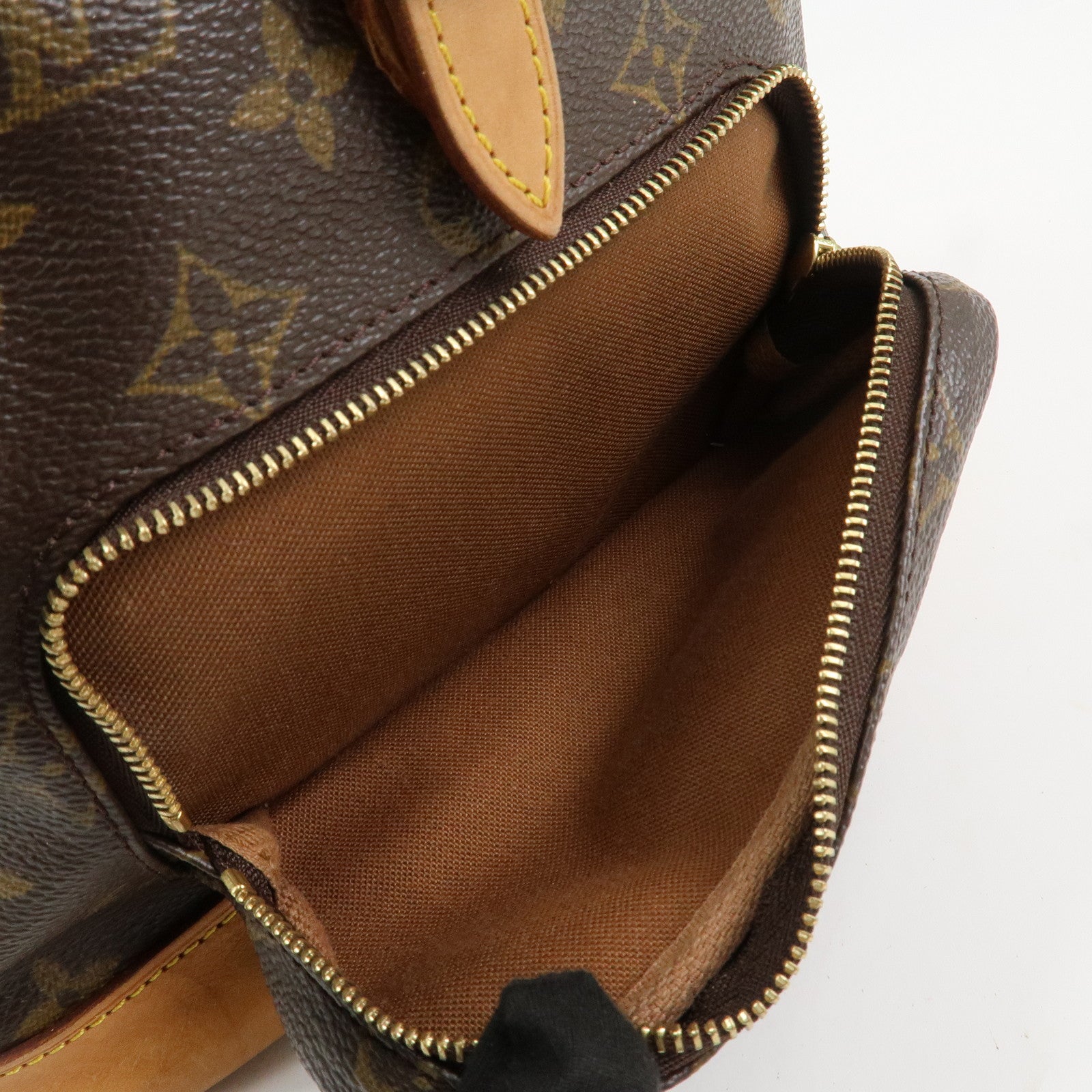 Louis Vuitton Monogram Canvas Montsouris MM Backpack Brown M51136