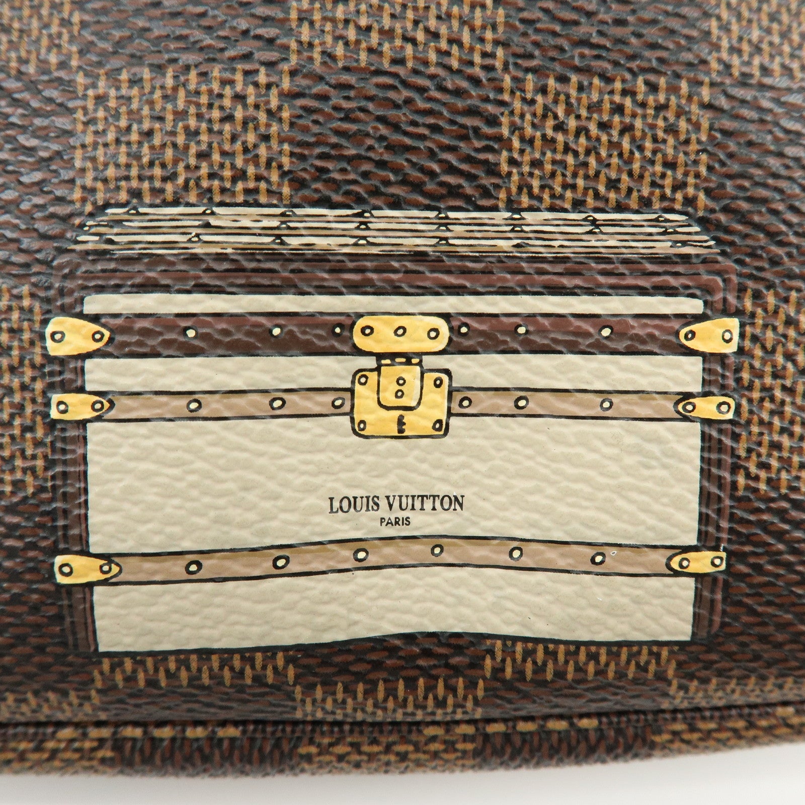 Louis Vuitton Damier Canvas Mini Pochette Accessires Trank N63181