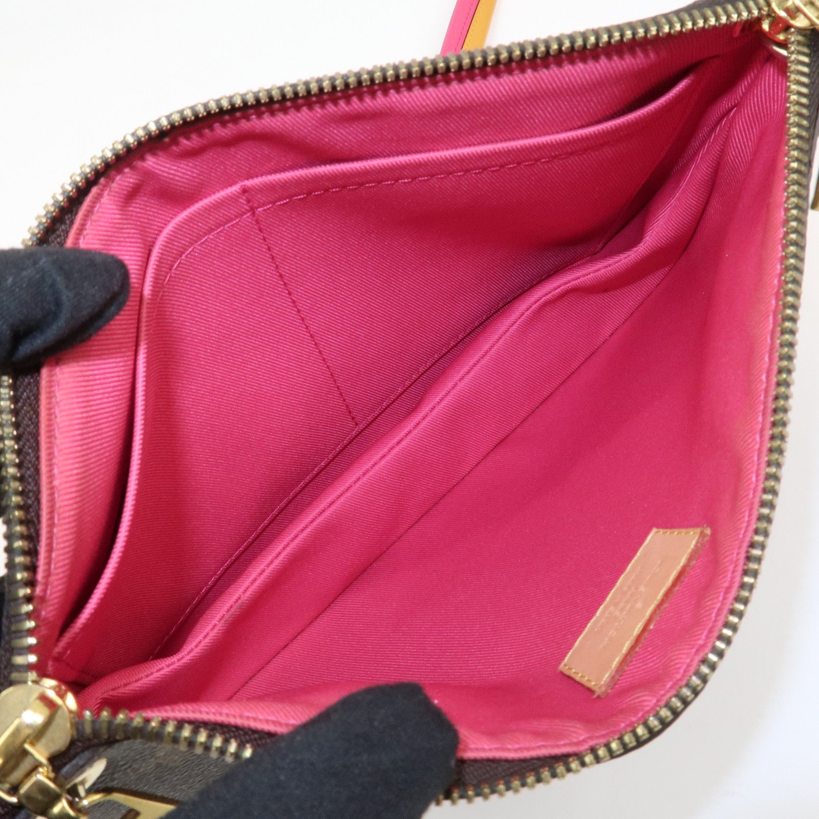 Louis Vuitton Monogram Canvas Lorette Shoulder Bag Hot Pink M44053