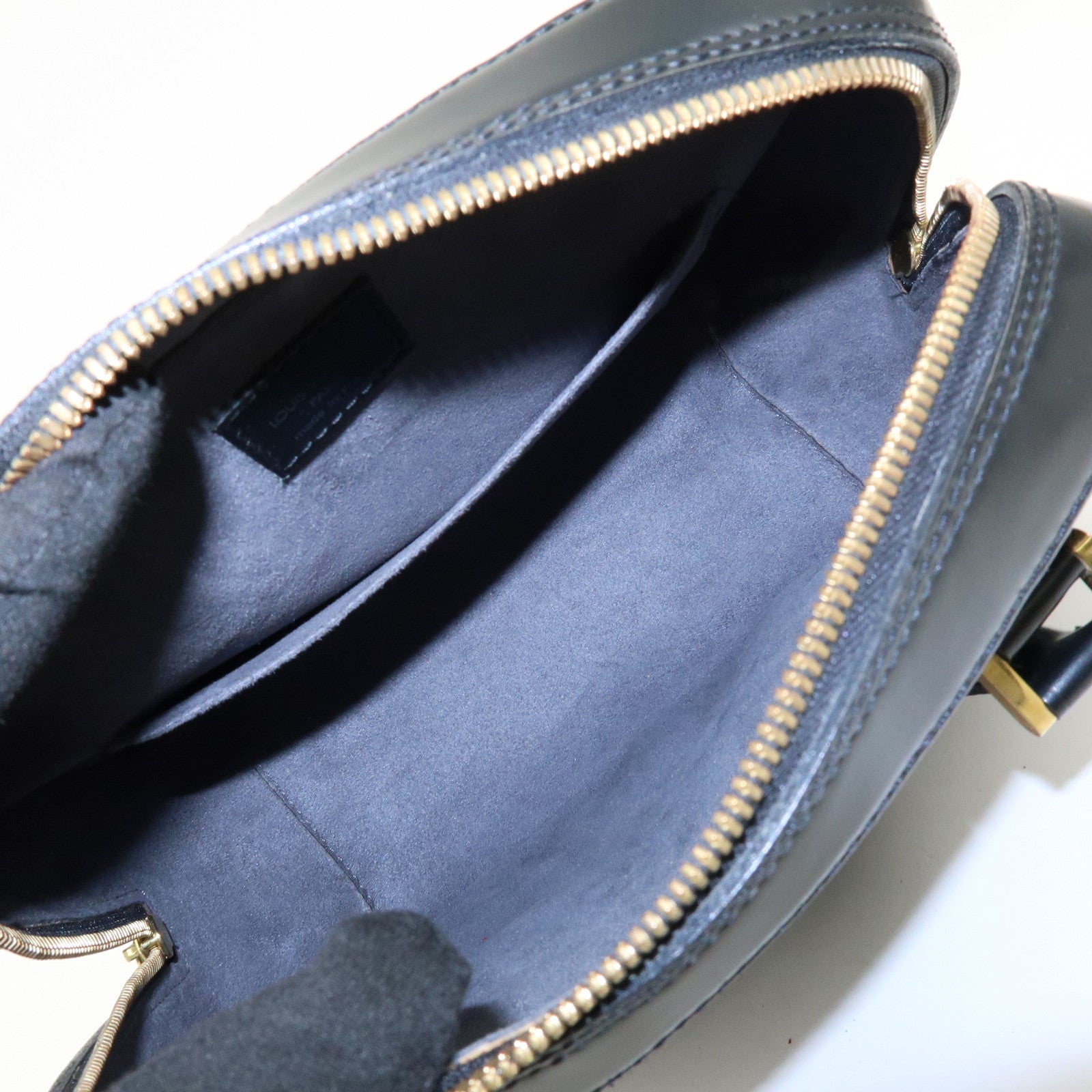 Louis Vuitton Epi Leather Sablons Hand Bag Noir Black M52042