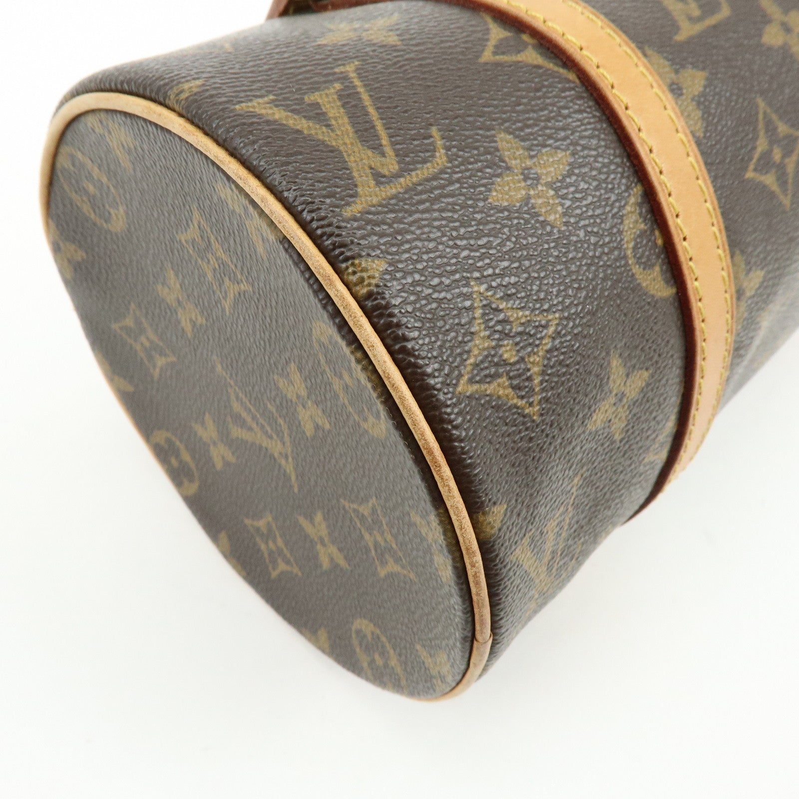 Louis Vuitton Monogram Papillon 26 Hand Bag Brown M51386