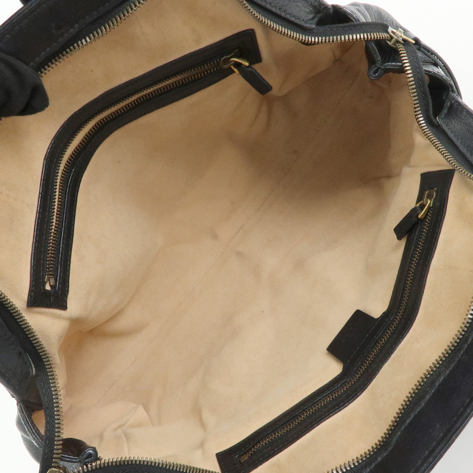 GUCCI GG Marmont Tiger Head Leather 2Way Bag Hand Bag Black 516459