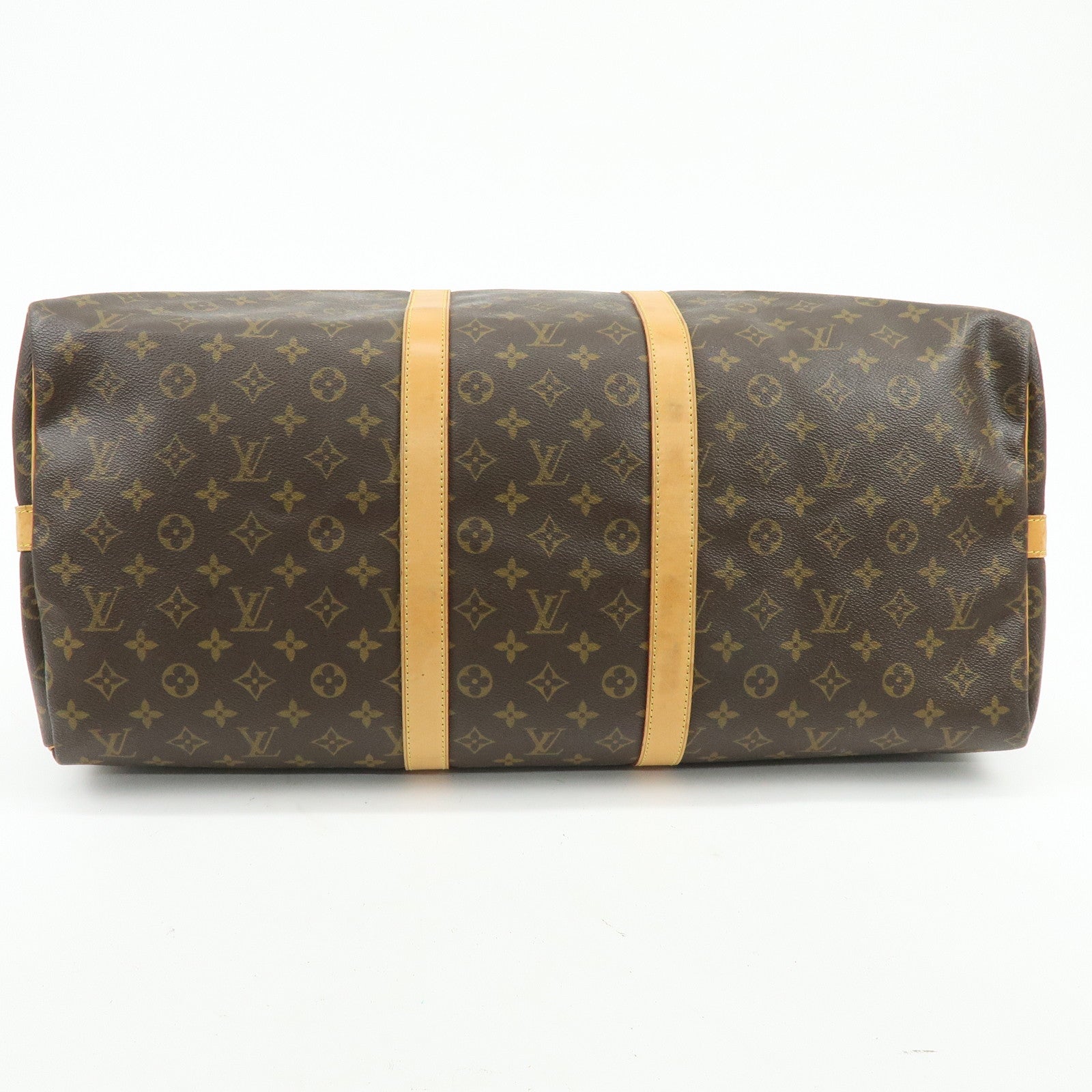 Louis Vuitton Monogram Keep All Bandouliere 50 Boston Bag M41416