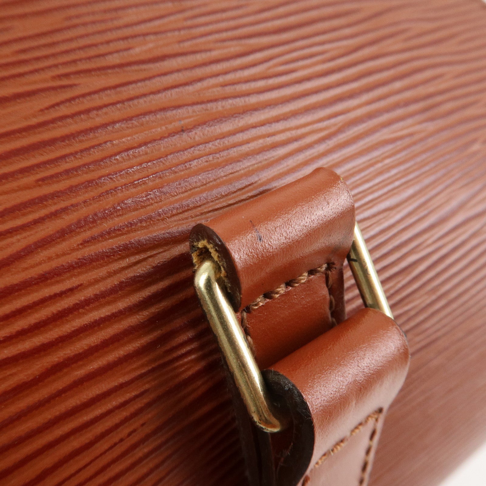 Louis Vuitton Epi Soufflot Shoulder Bag Kenya Brown M52223 Used