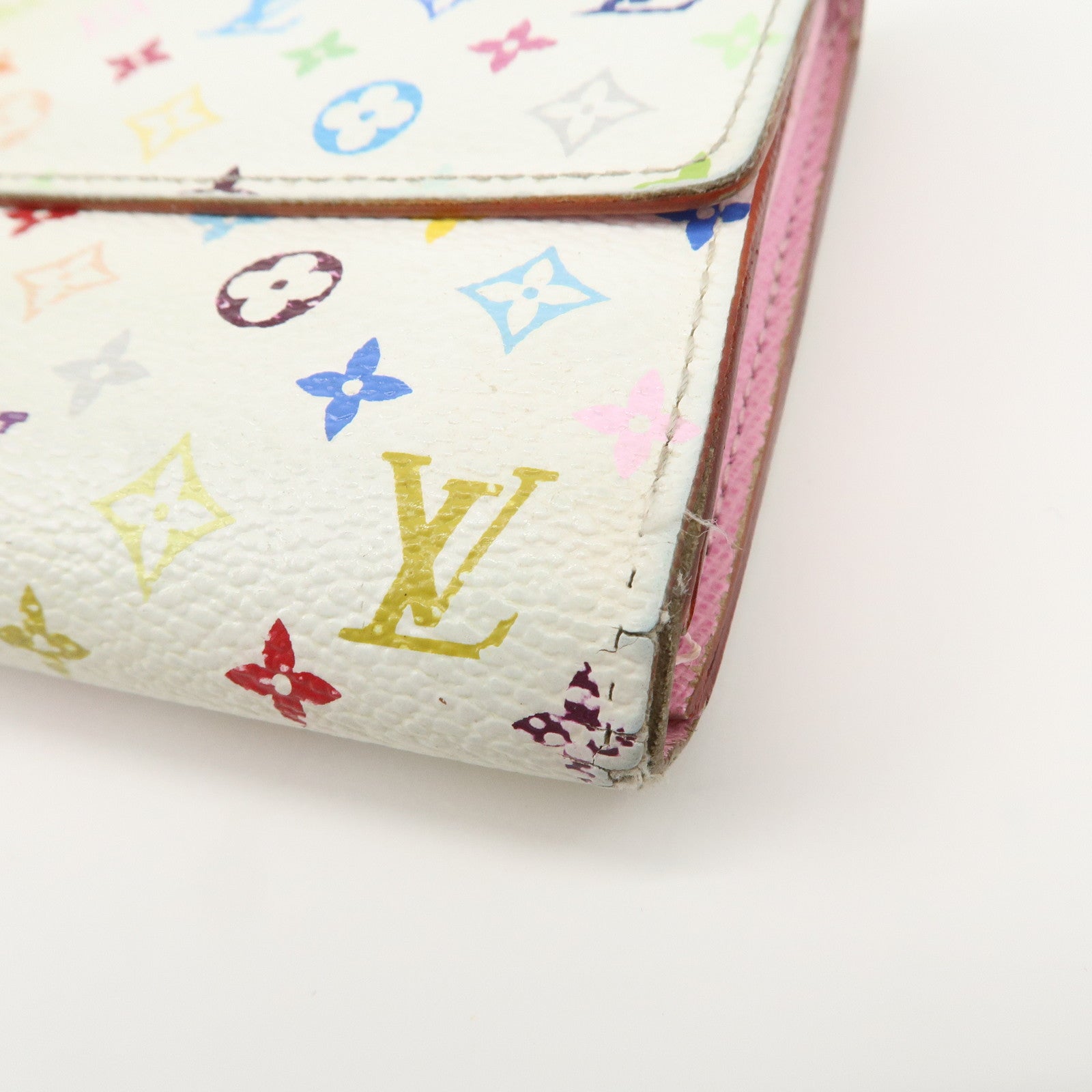 Louis Vuitton Monogram Set of 2 Long Wallet M61725 M93744 Used