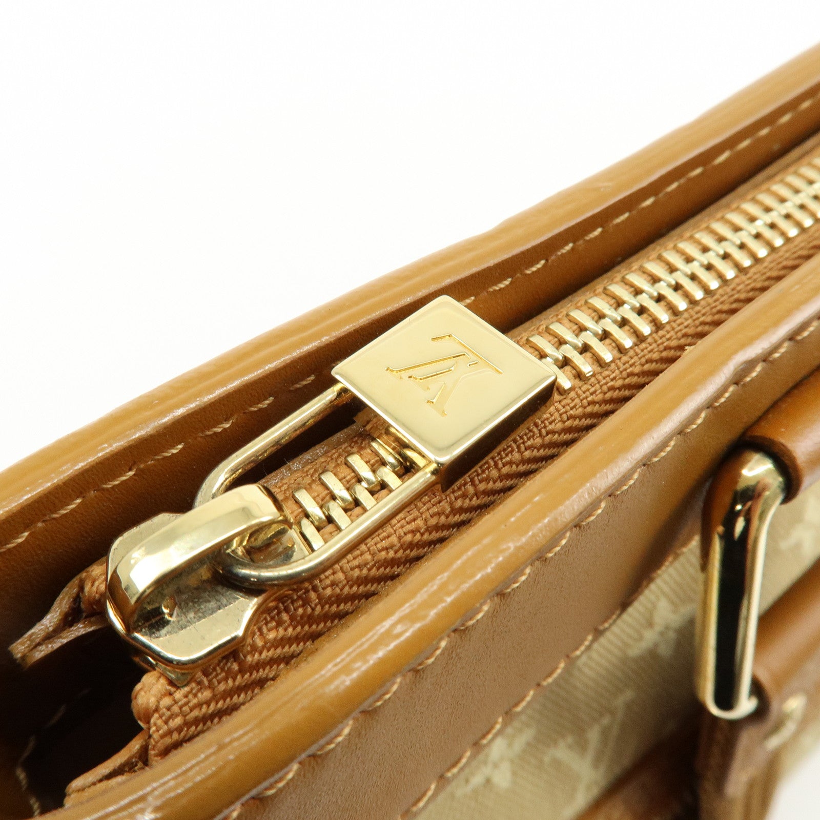 Louis Vuitton Monogram Mini Lucille PM Hand Bag Beige M92684